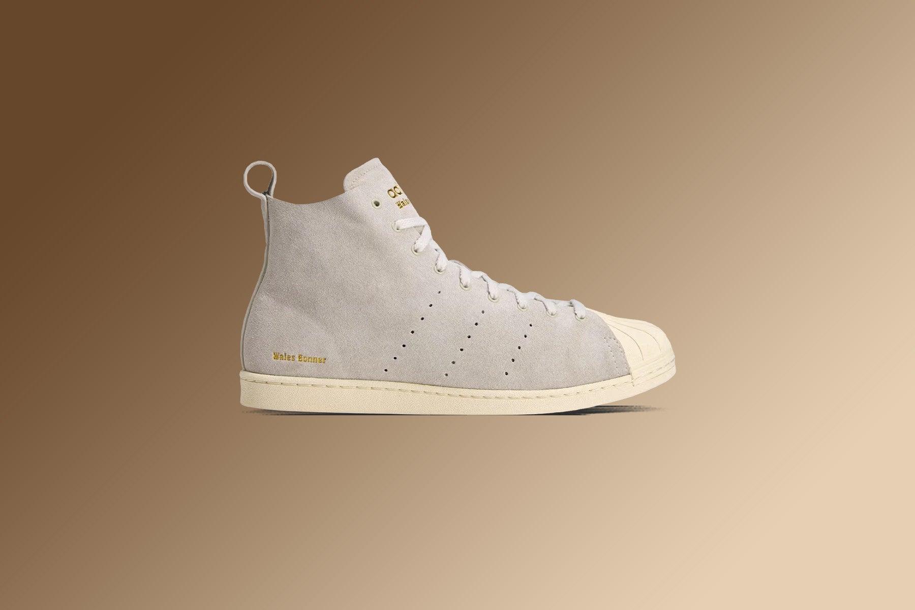 Adidas Originals x Wales Bonner Superstar Hi - Supplier Colour/Cream White/Gold Metallic Male Product Image