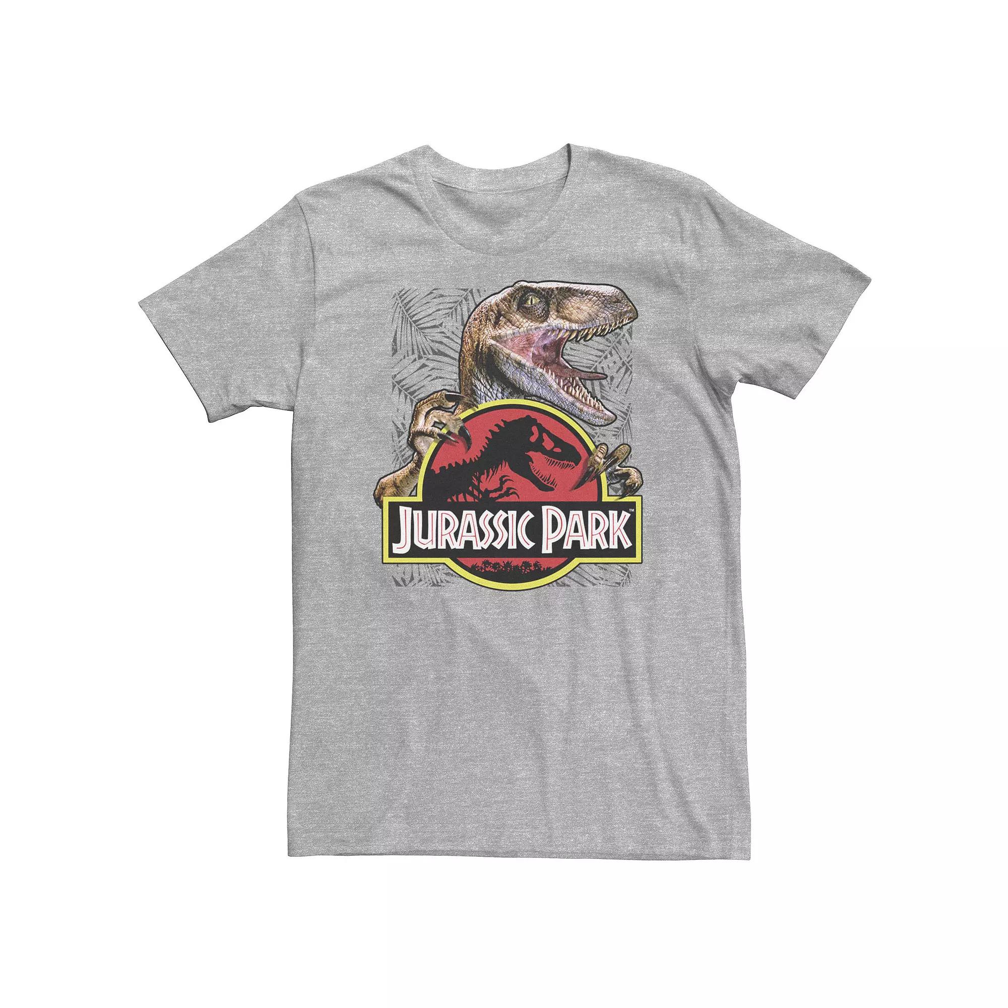 Big & Tall Jurassic Park Raptor Holding Graphic Tee, Men's,  Product Image
