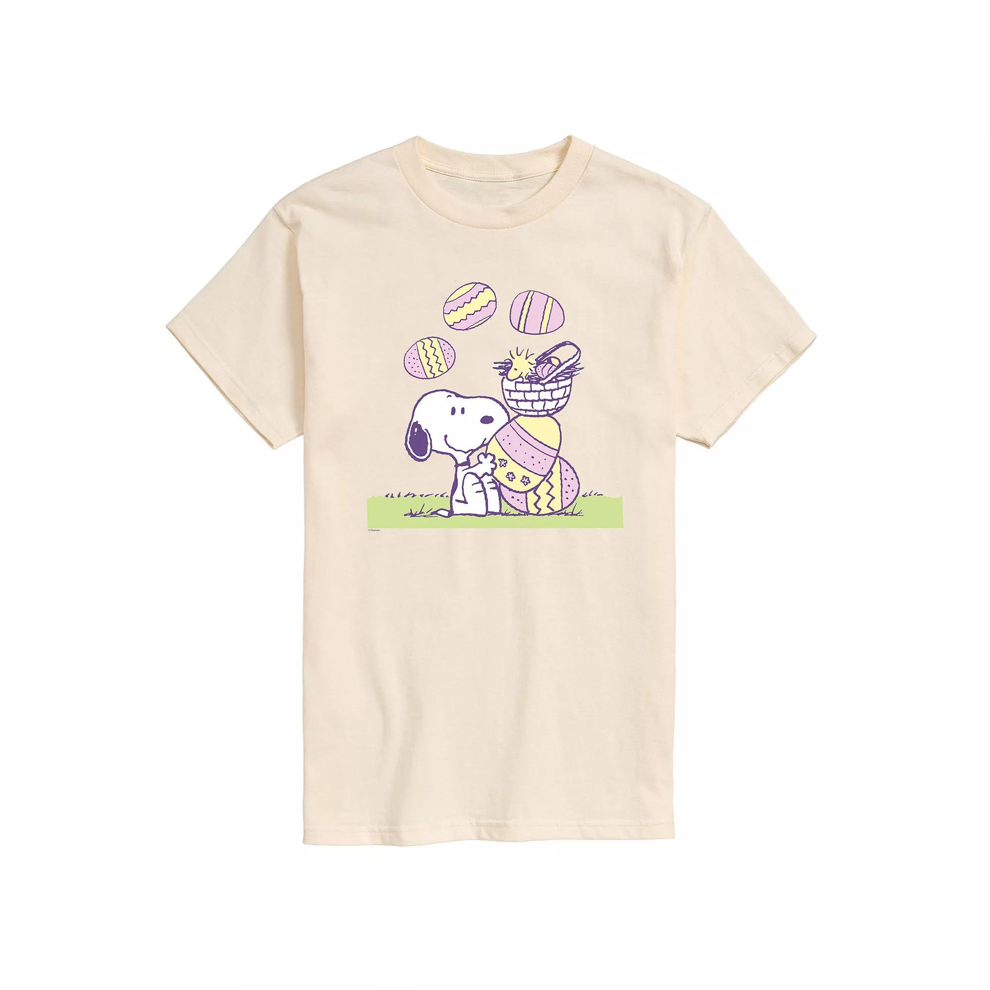 Men's Peanuts Easter Comic Graphic Tee,  Product Image