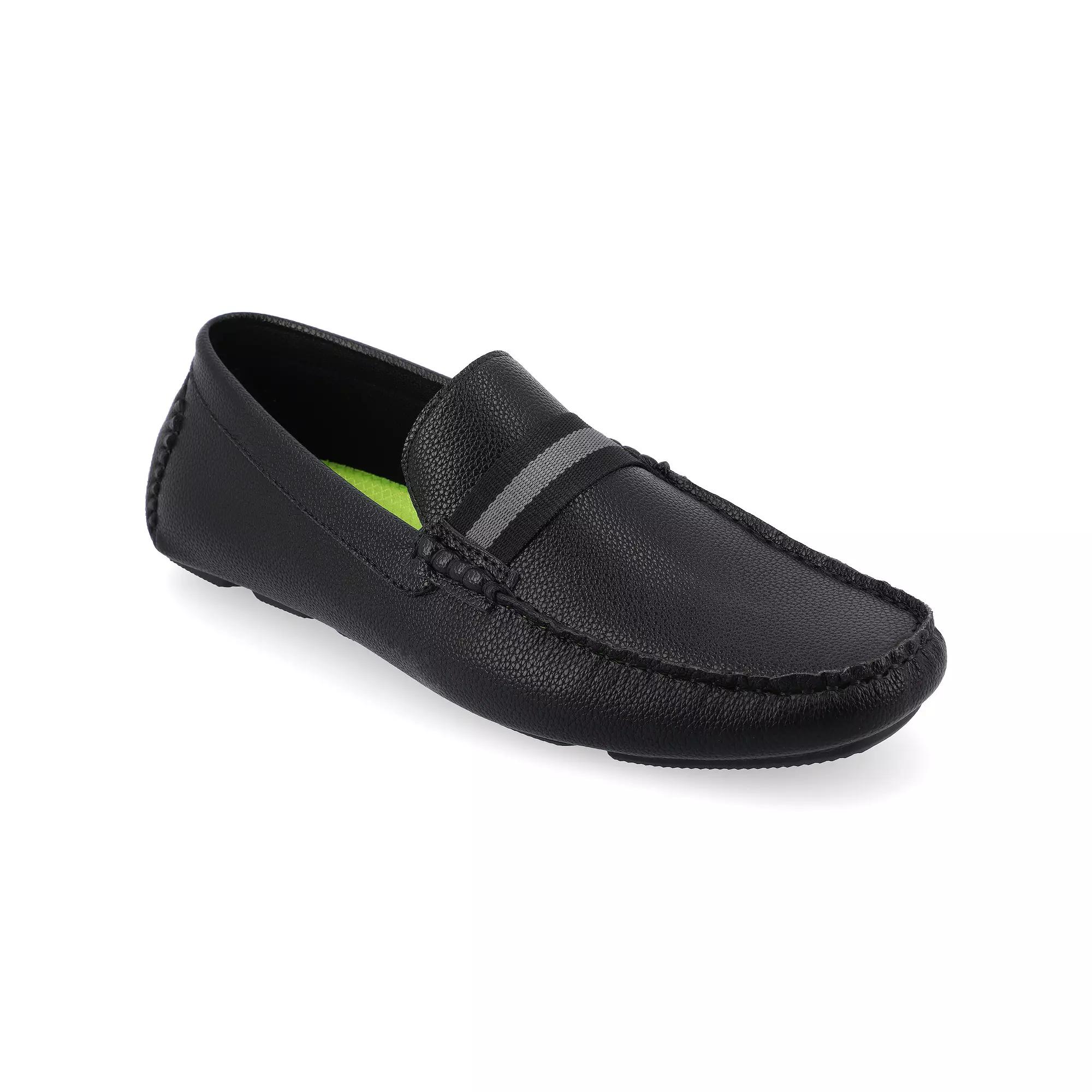 VANCE Griffin Men's Tru Comfort Foam Driving Loafers, Size: 12, Black Product Image