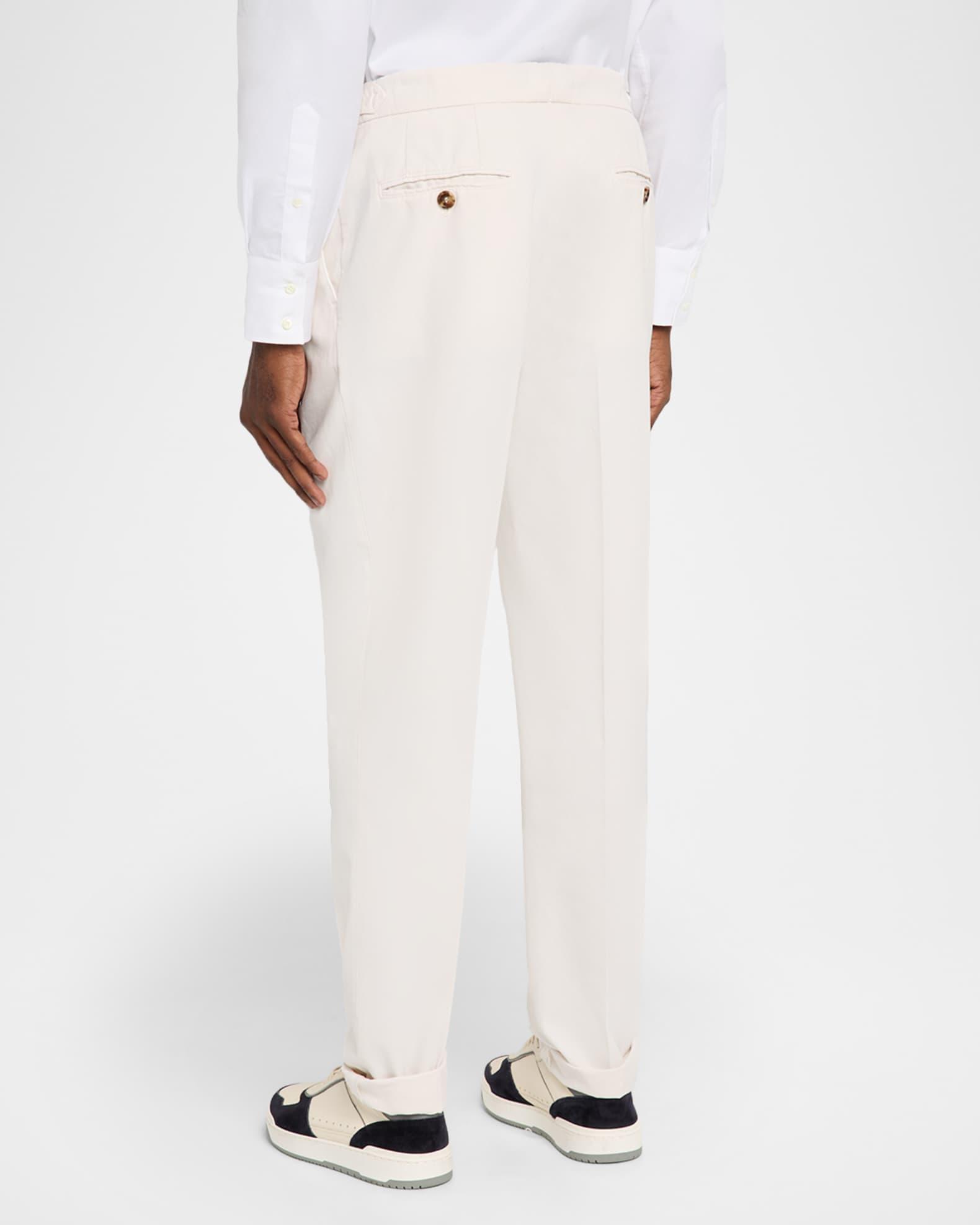 Men's Waistband Tab Double-Pleated Pants Product Image