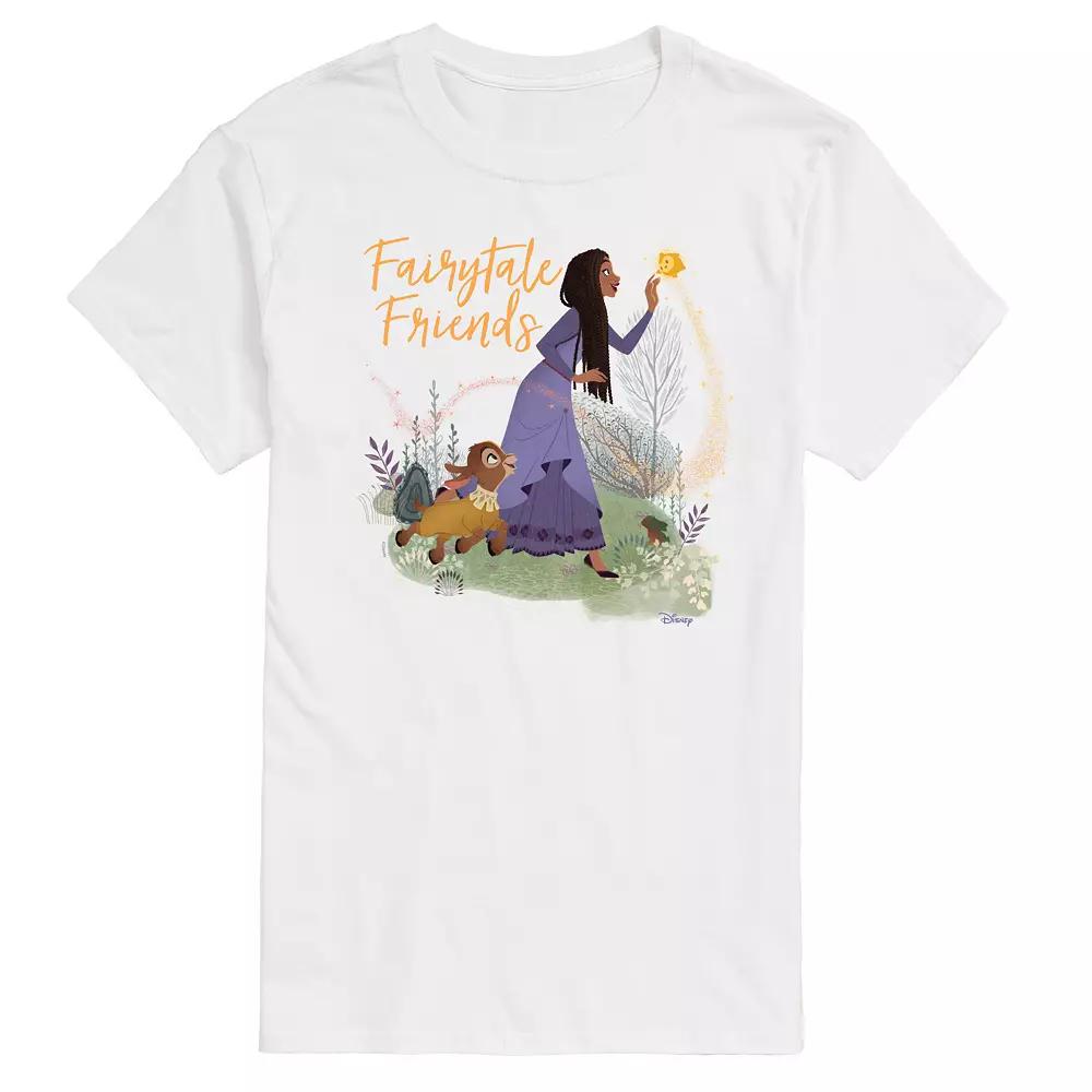 Disney's Wish Men's Fairytale Friends Graphic Tee,  Product Image