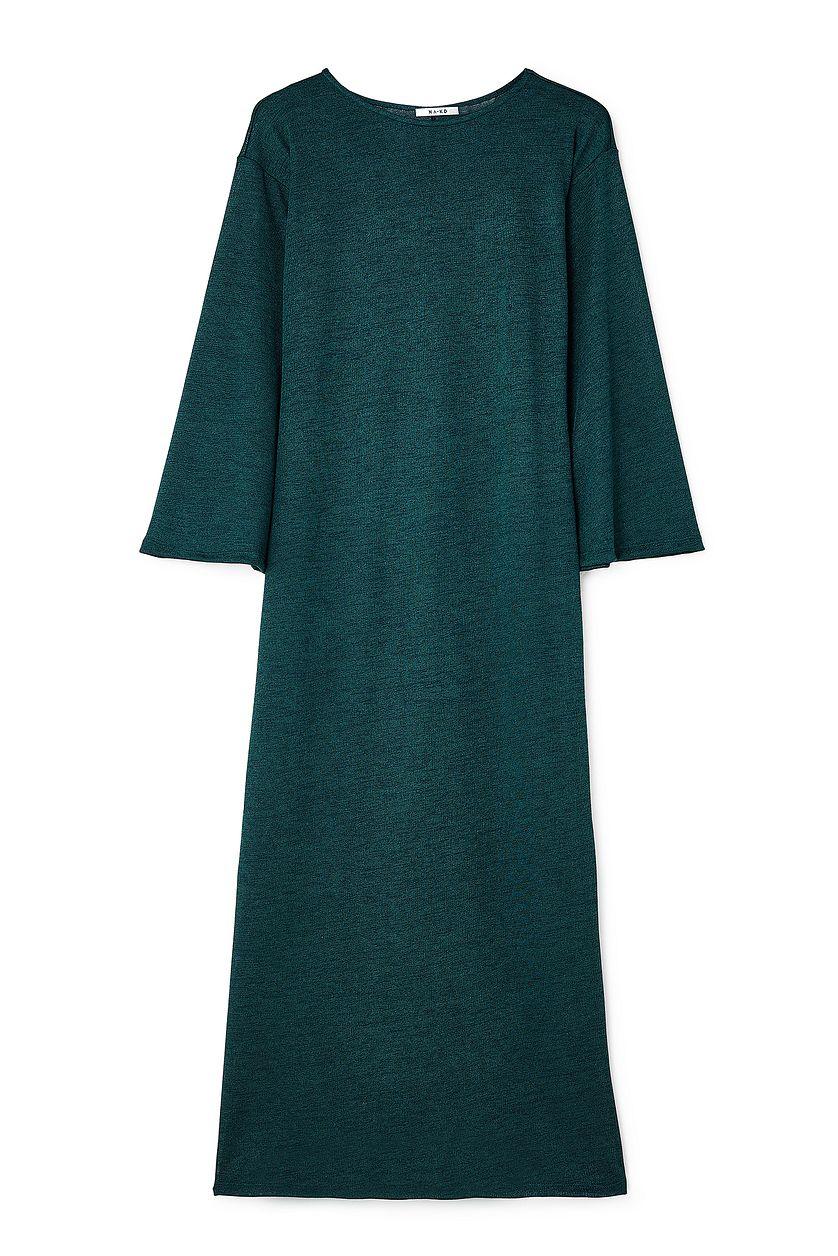 Wide Sleeve Maxi Dress Product Image
