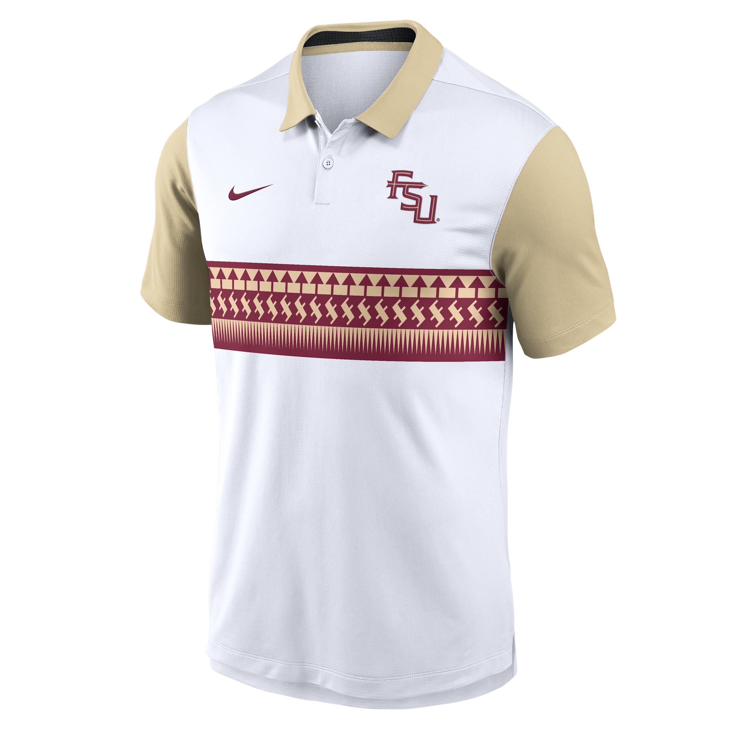 Florida State Athletic Prep Vapor Alt Logo Nike Mens Dri-FIT College Polo | 00HT0C36FTN-SUM Product Image