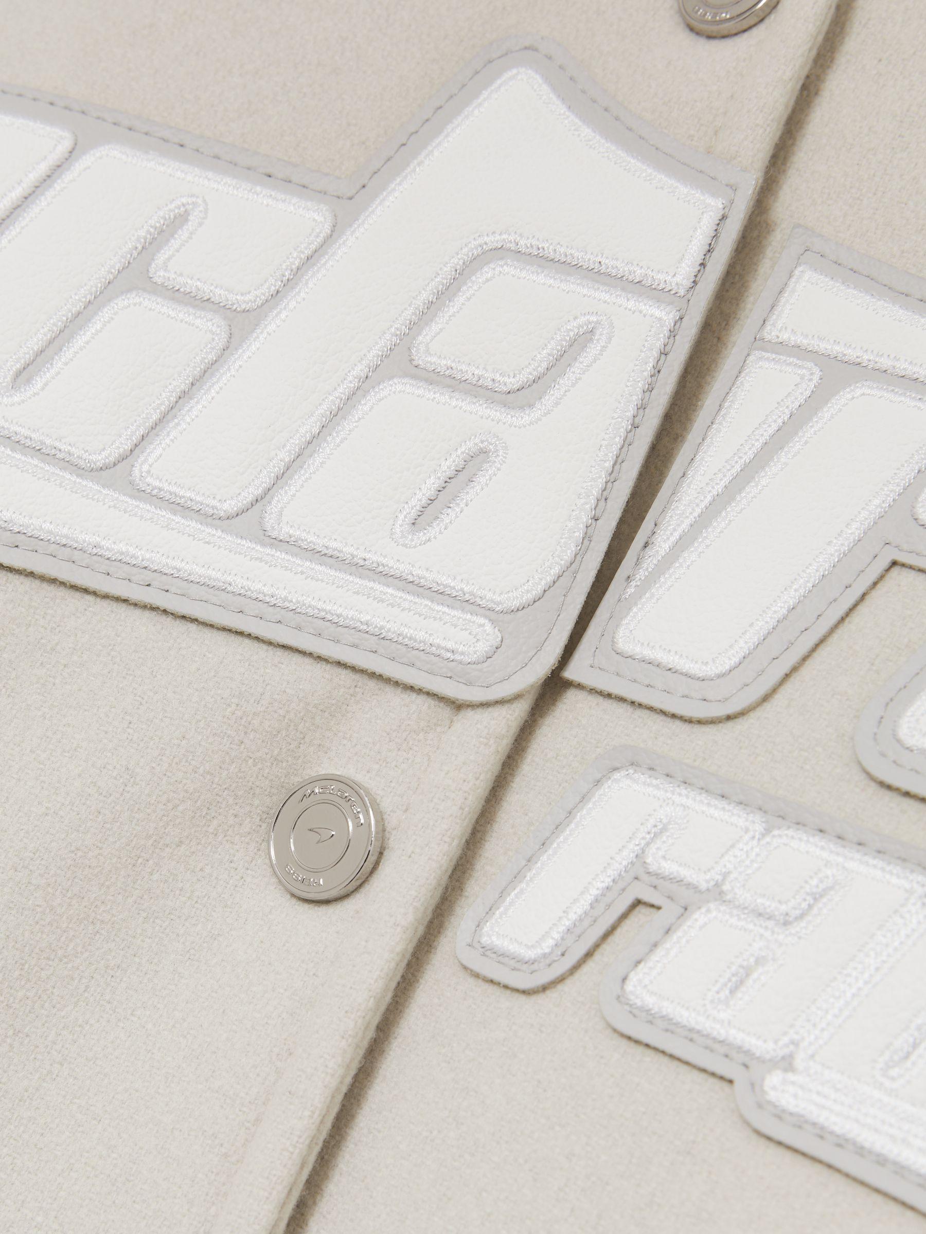 McLaren F1 Team Bomber Jacket in Off White Product Image