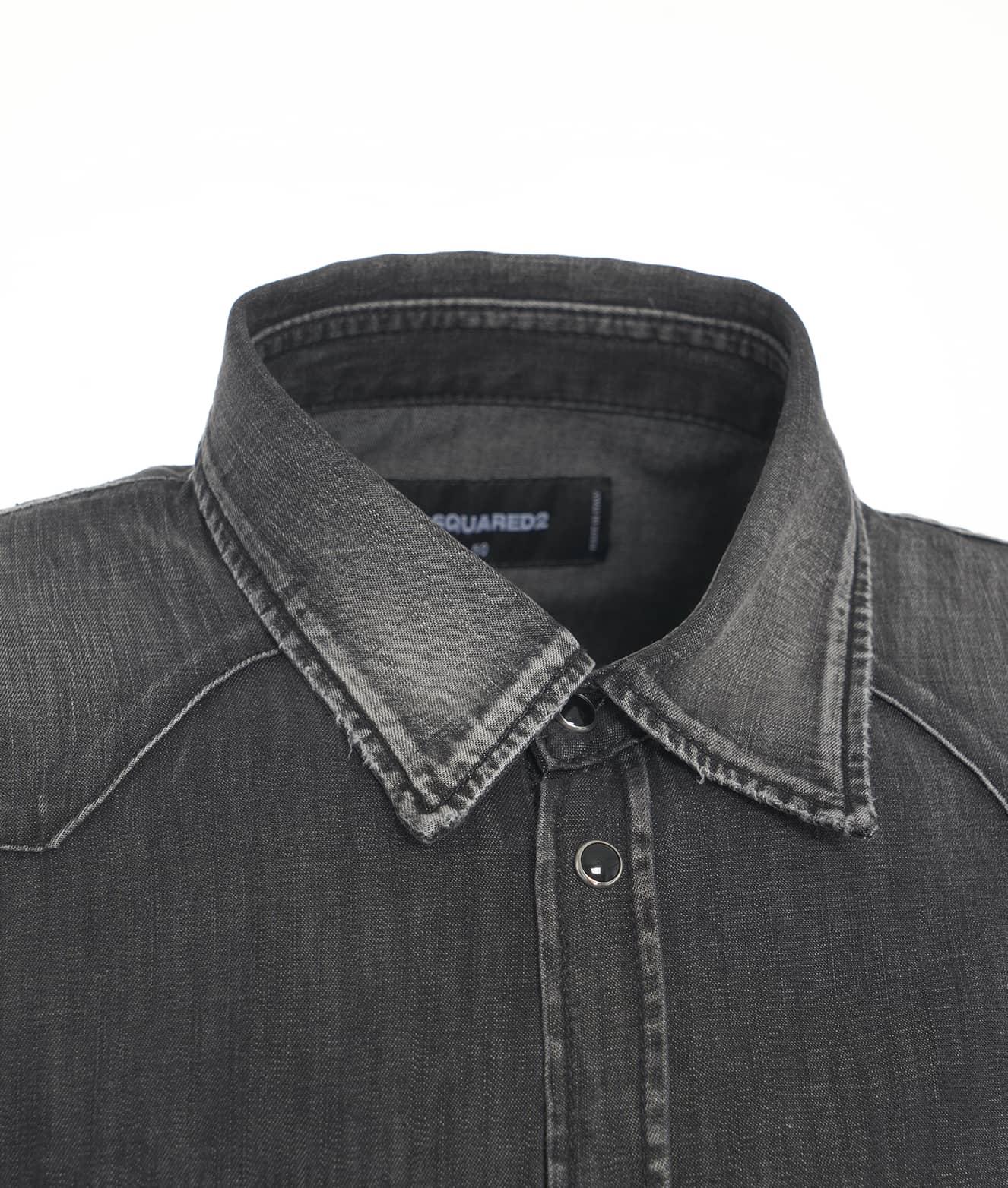 Western denim shirt Product Image
