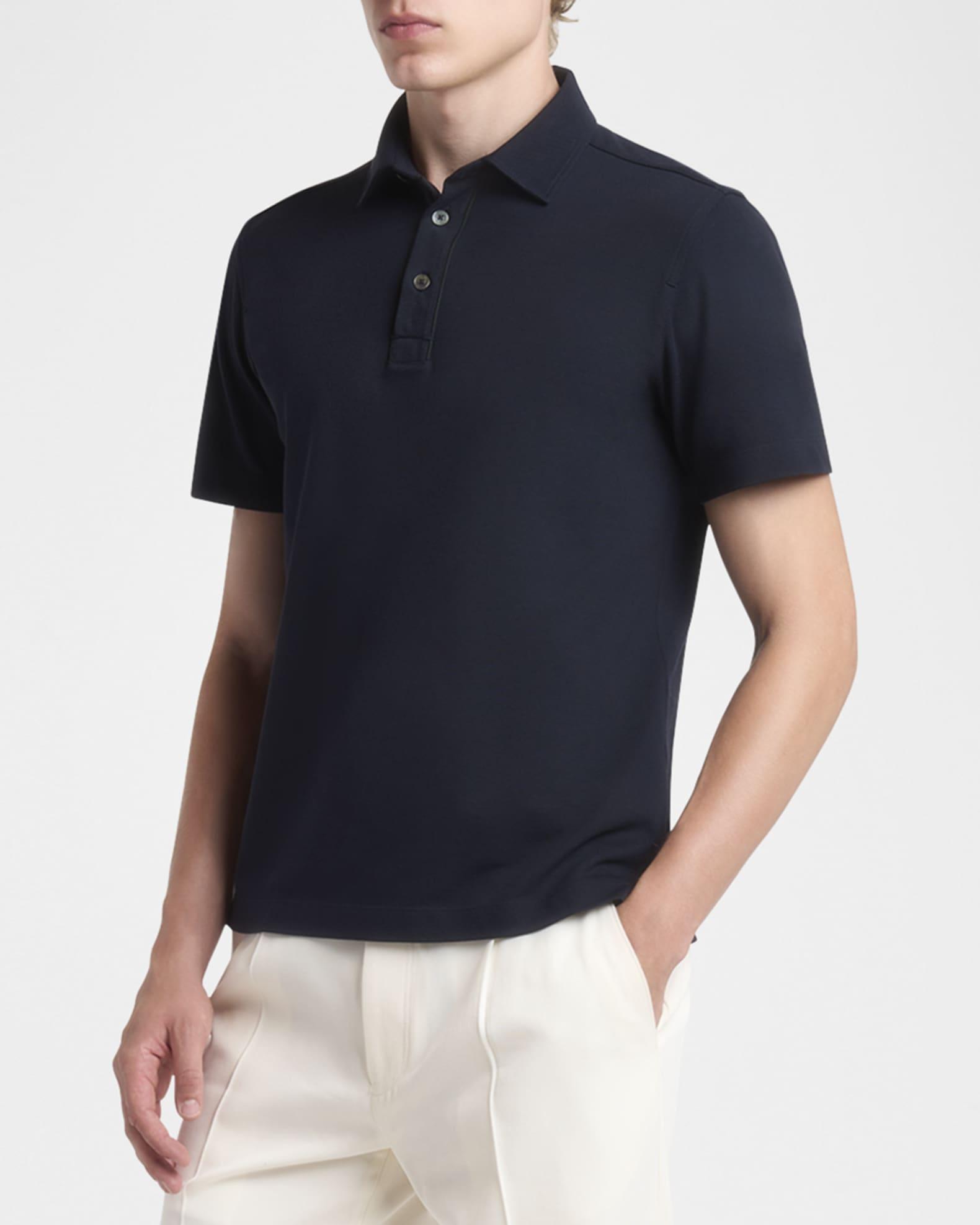 Men's Pique Polo Shirt Product Image