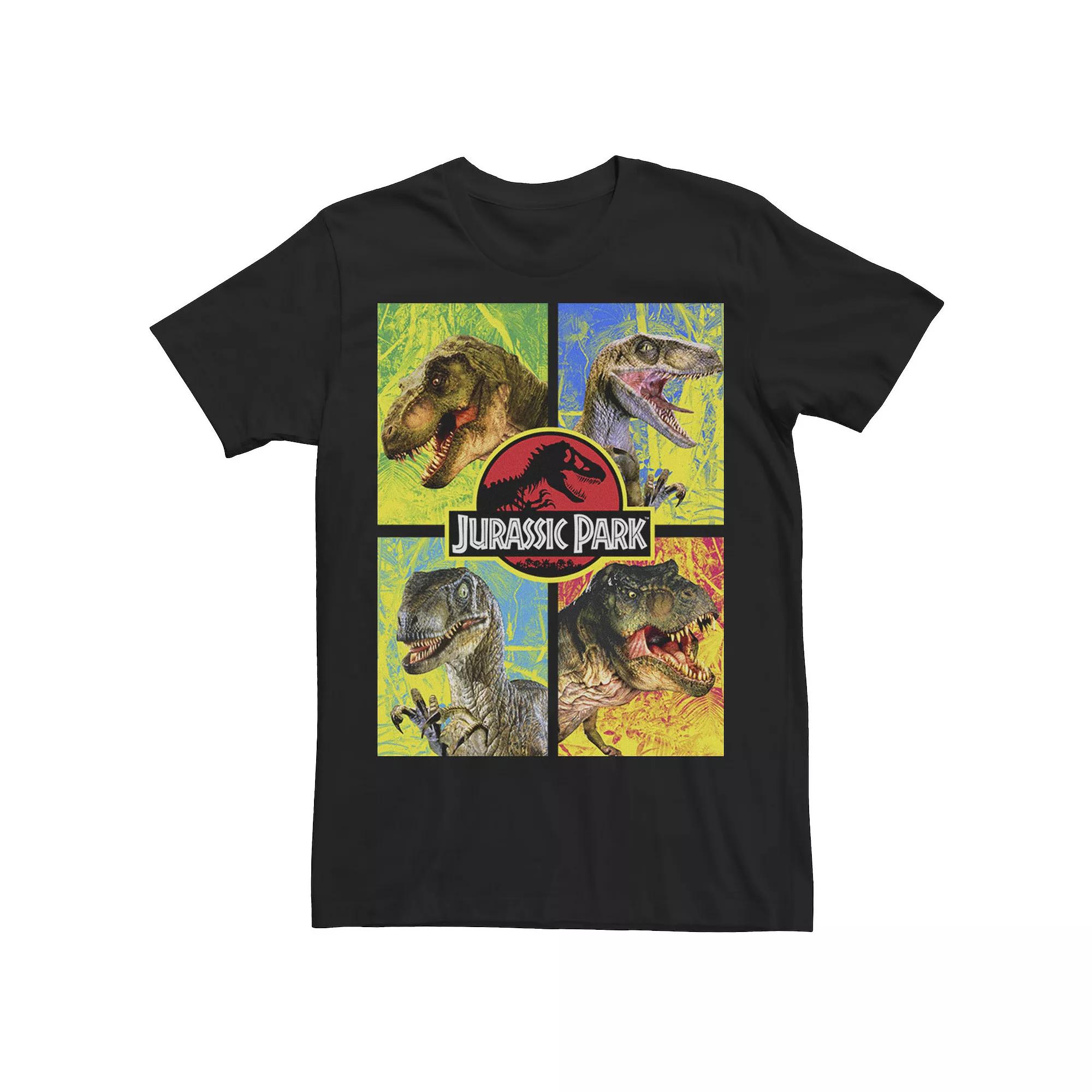 Men's Jurassic Park Dinosaur Faces Tee,  Product Image