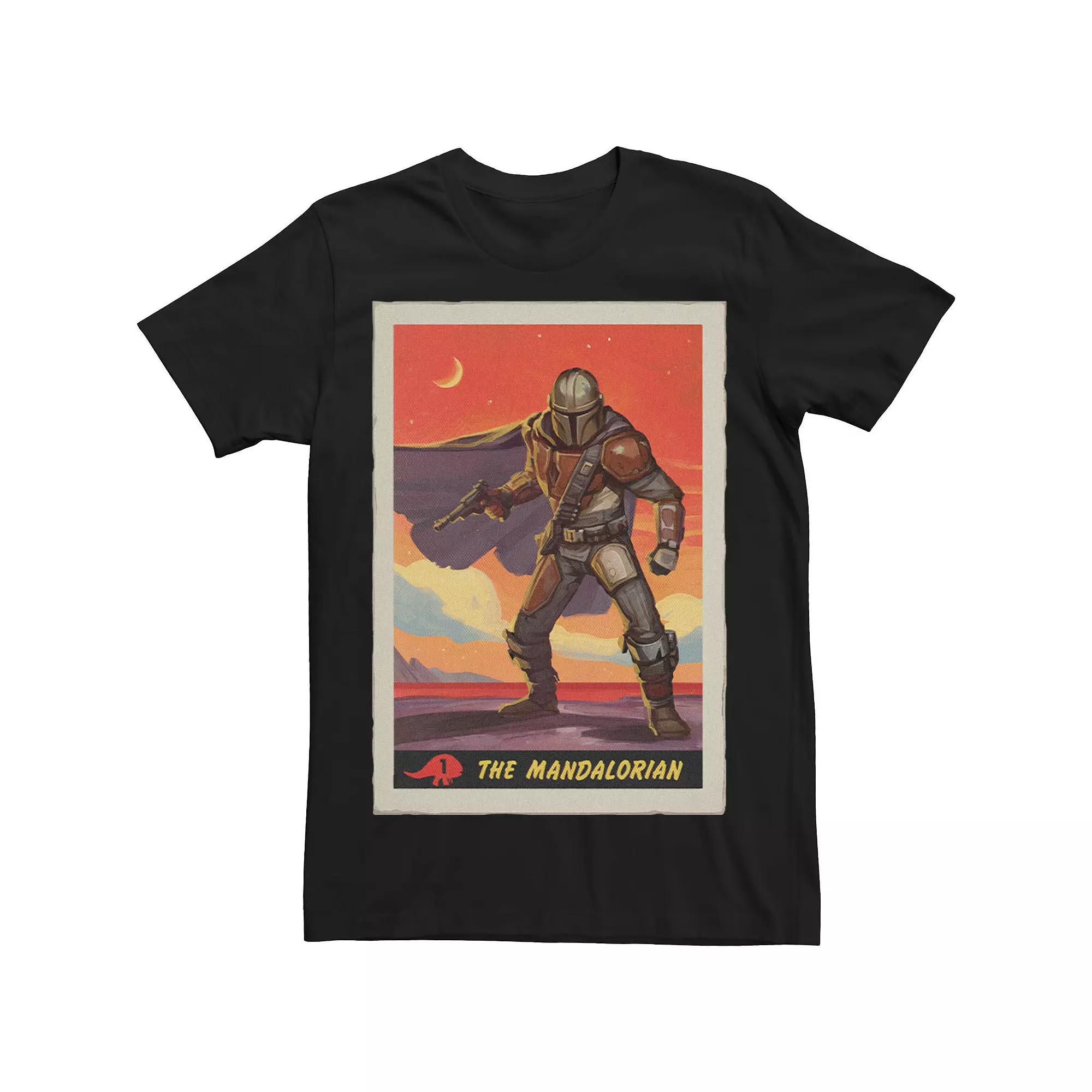 Big & Tall Star Wars Mandalorian Poster Tee, Men's,  Product Image