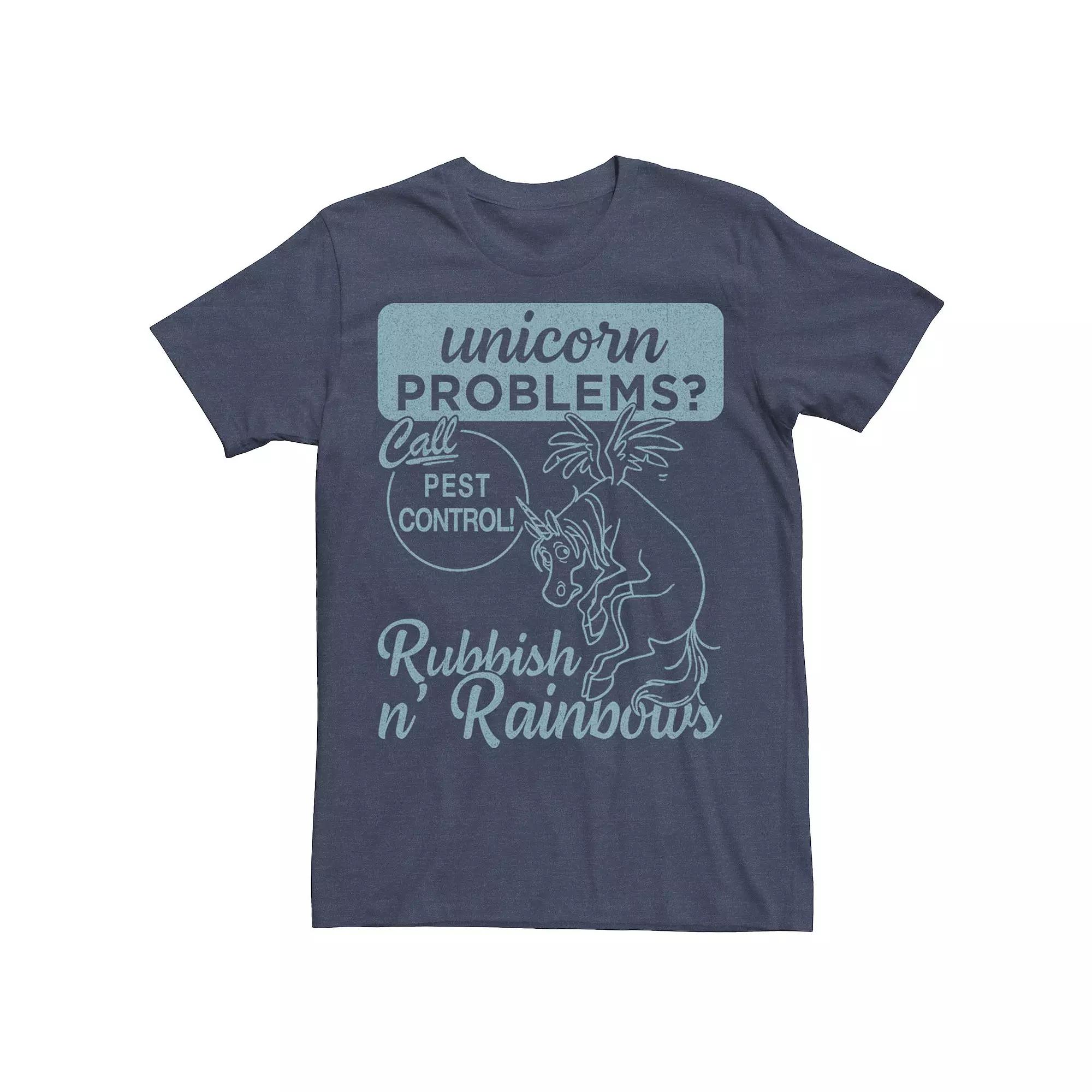 Disney / Pixar's Onward Men's Rubbish N Rainbows Pest Control Tee,  Product Image