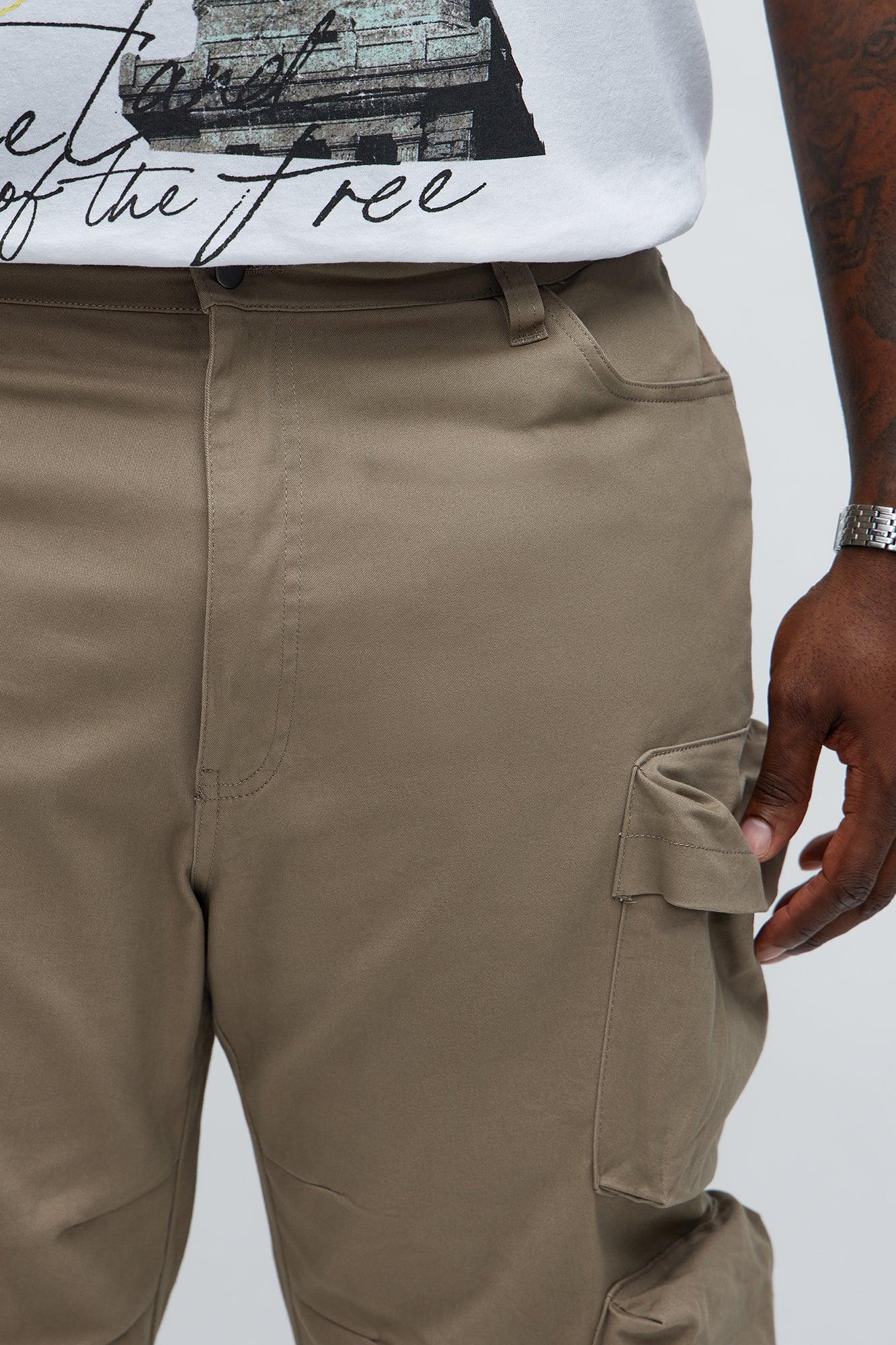 Slim My Kind Of Cargo Pants - Taupe Male Product Image
