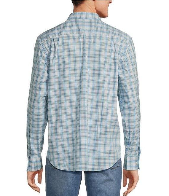 Tommy Bahama Sarasota San Marcos Long Sleeve Stretch Light Checked Woven Shirt Product Image