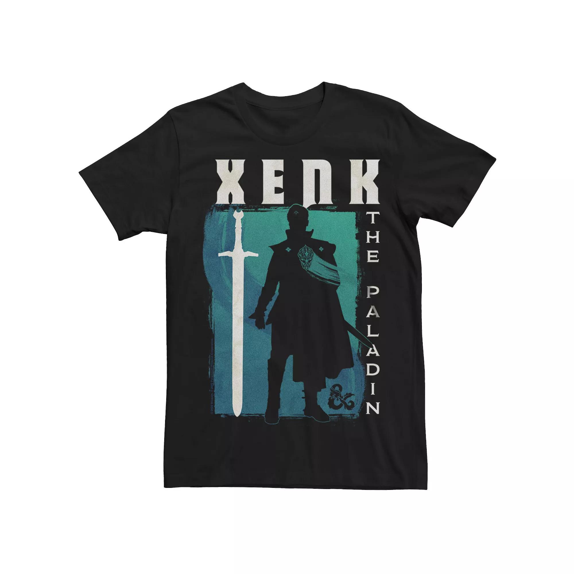 Men's Dungeons & Dragons Xenk The Paladin Silhouette Tee,  Product Image
