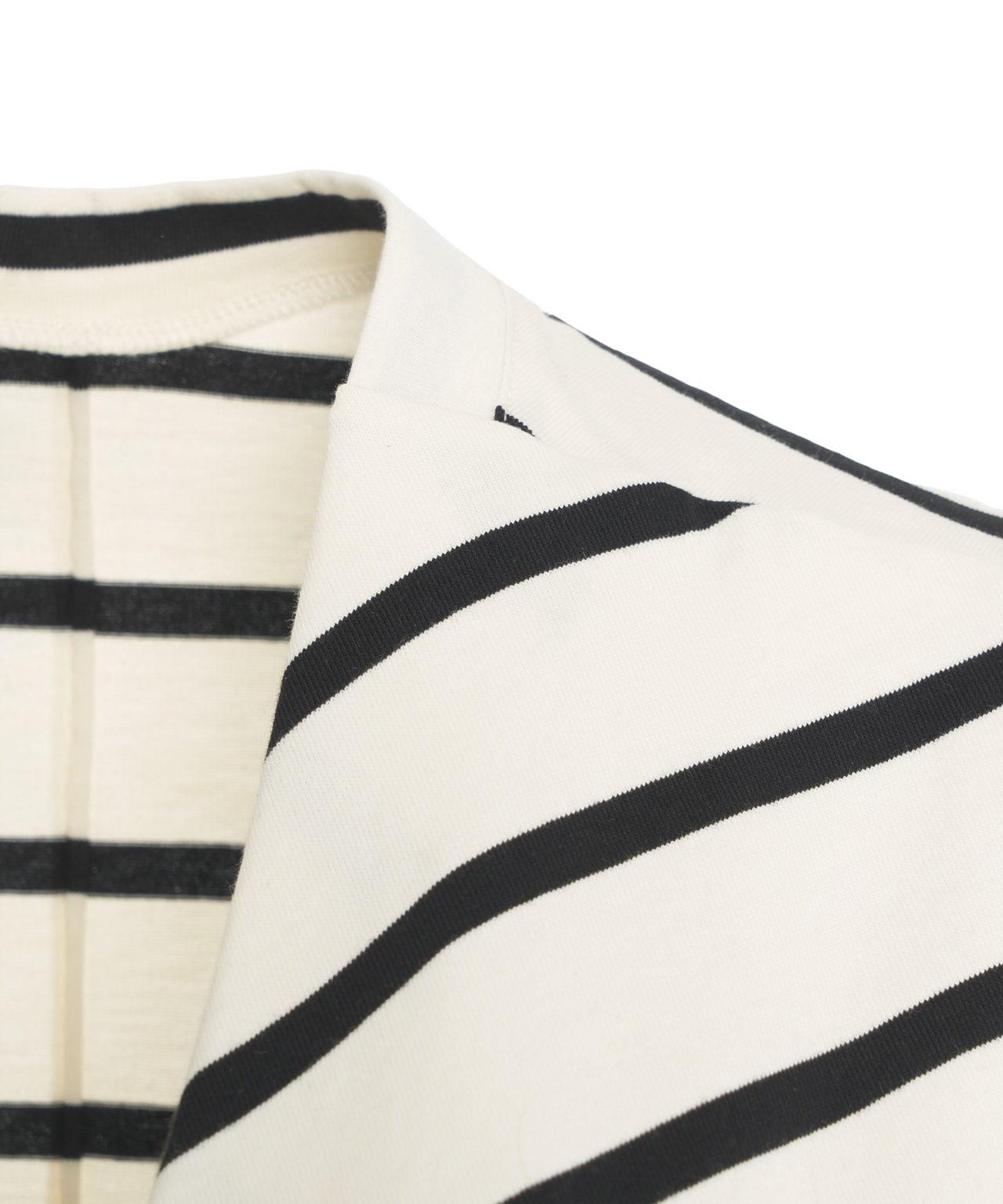 Striped asymmetrical top Product Image