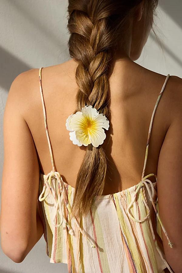 Hibiscus Flower Claw Clip Womens at Urban Outfitters Product Image