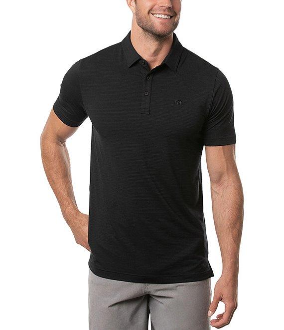 TravisMathew The Heater Performance Stretch Short Sleeve Polo Shirt Product Image