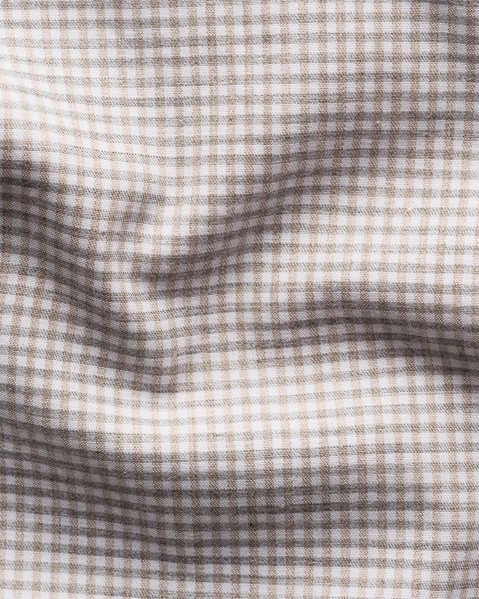 Men's Signature Twill Micro-Check Slim-Fit Dress Shirt Product Image