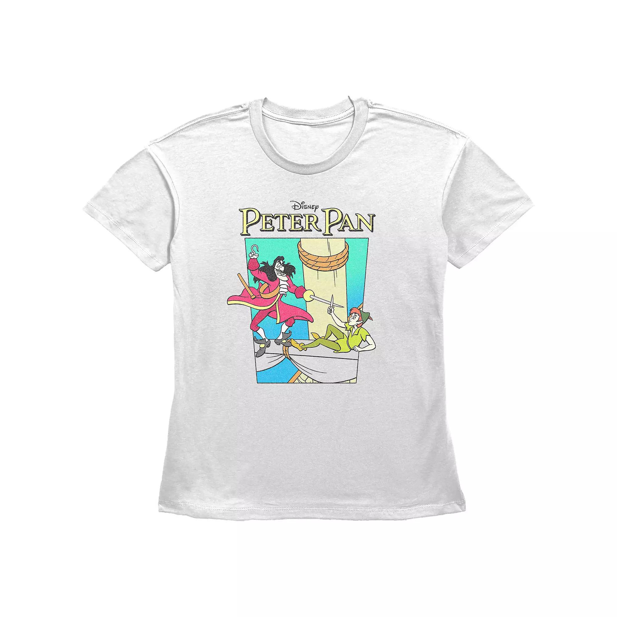 Disney's Peter Pan Captain Hook Duel Women's Graphic Tee,  Product Image