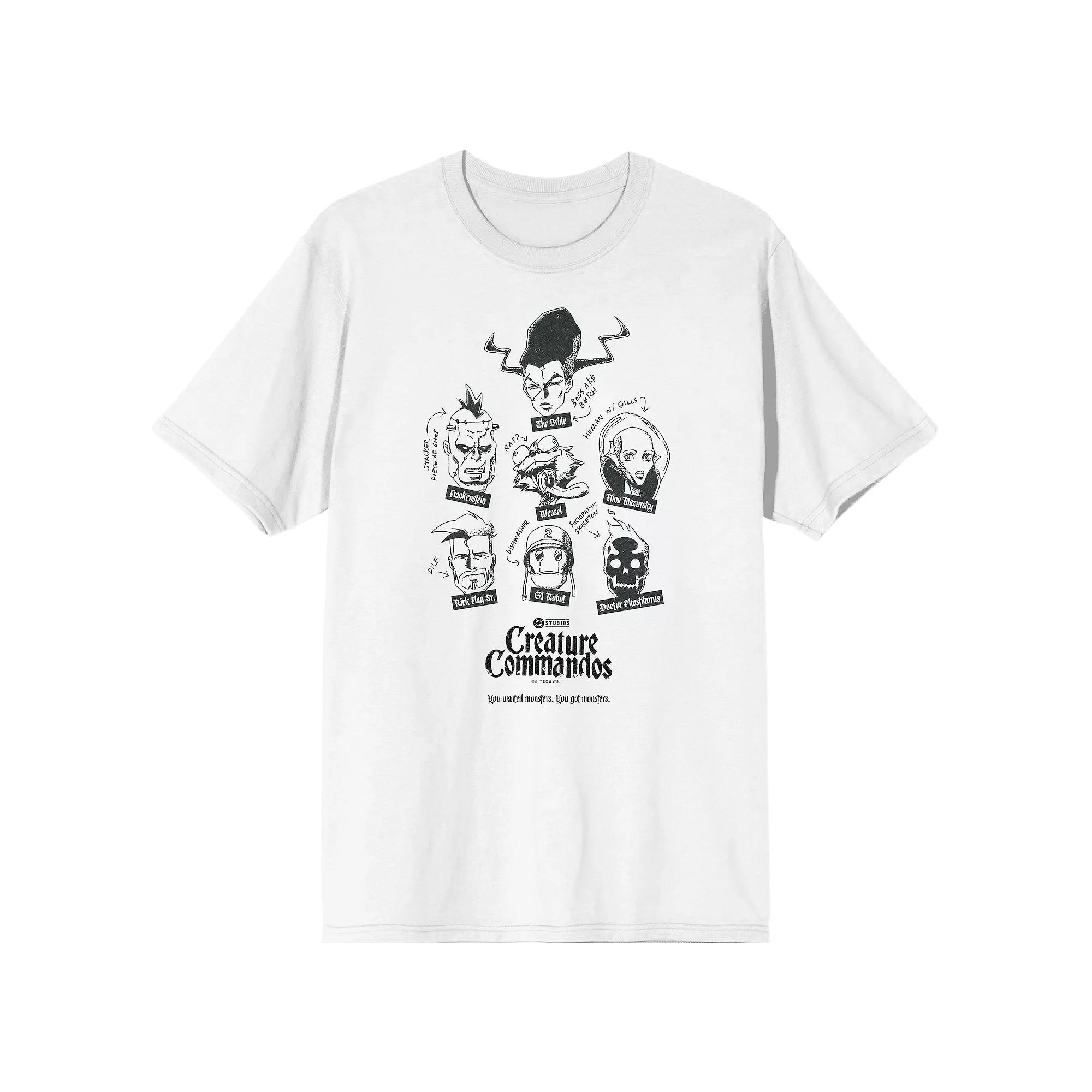 Men's Creature Commandos Graphic Tee,  Product Image