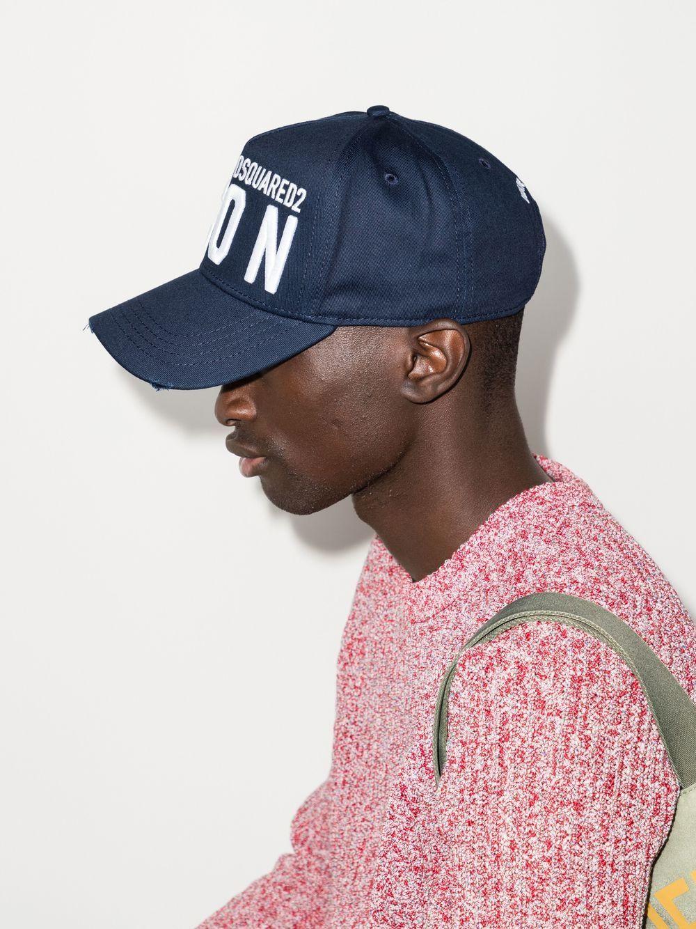 embroidered-logo baseball cap Product Image