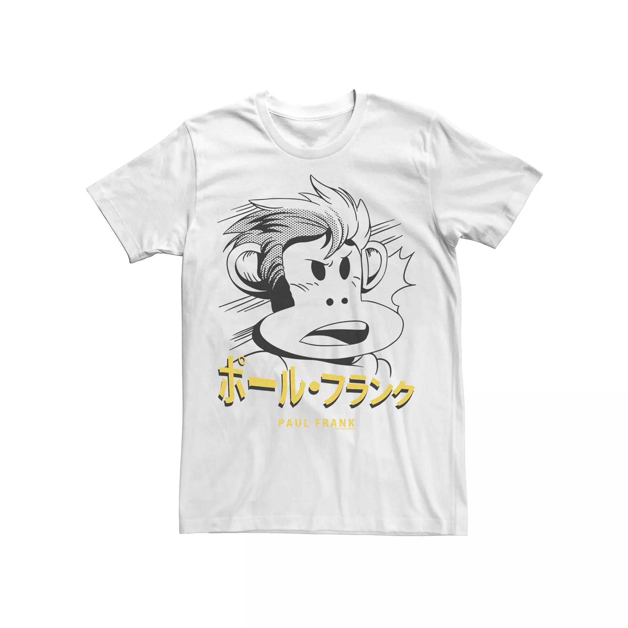 Men's Paul Frank Kanji Style Portrait Sketch Tee,  Product Image