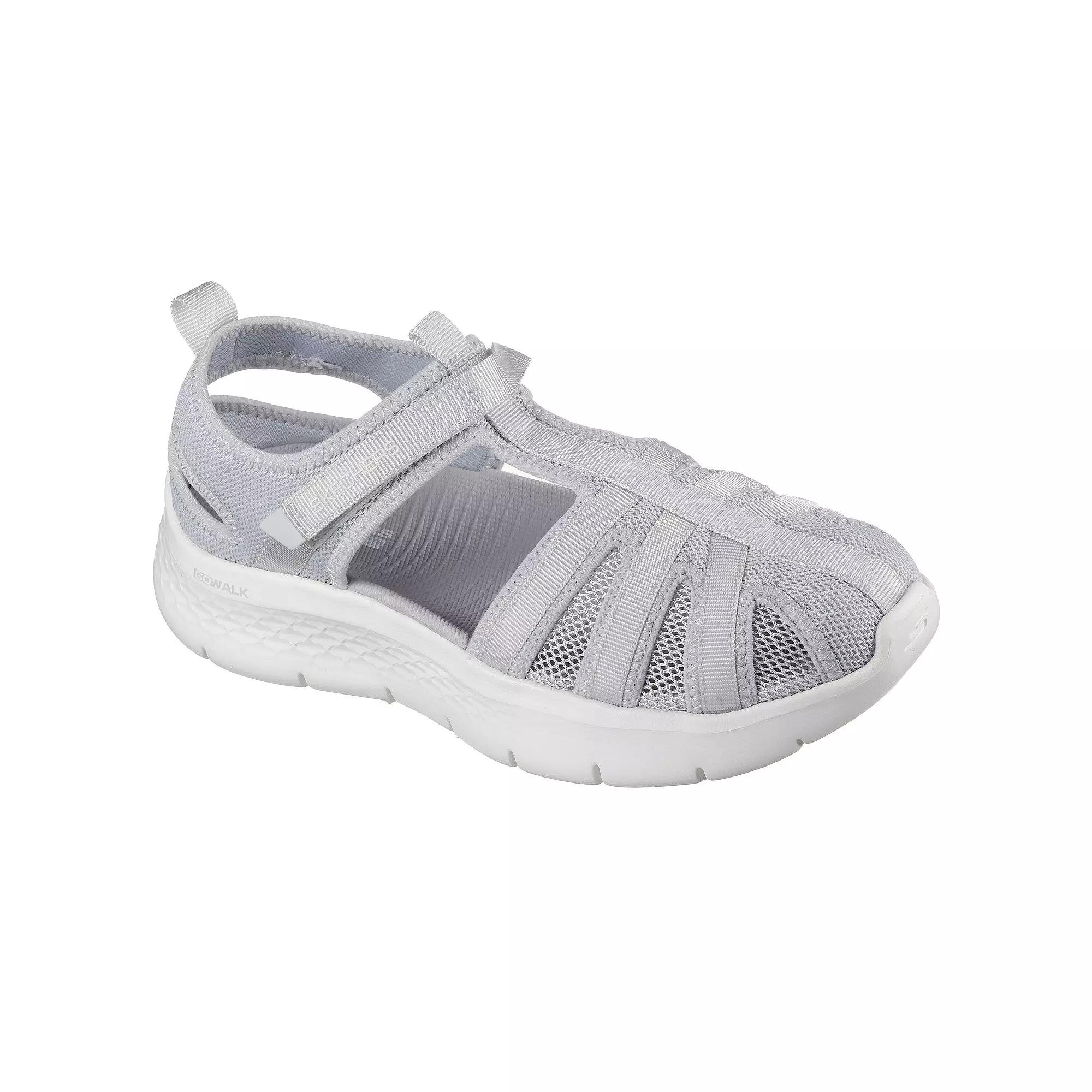 Skechers GO WALK® Flex Jill Women's Sandals, Size: 7, Gray Product Image