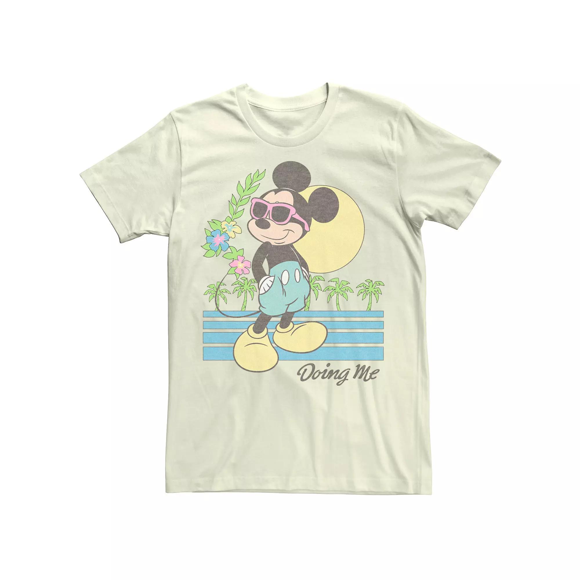 Disney's Mickey And Friends Mickey Mouse Men's Doing Me Sunset Tee,  Product Image