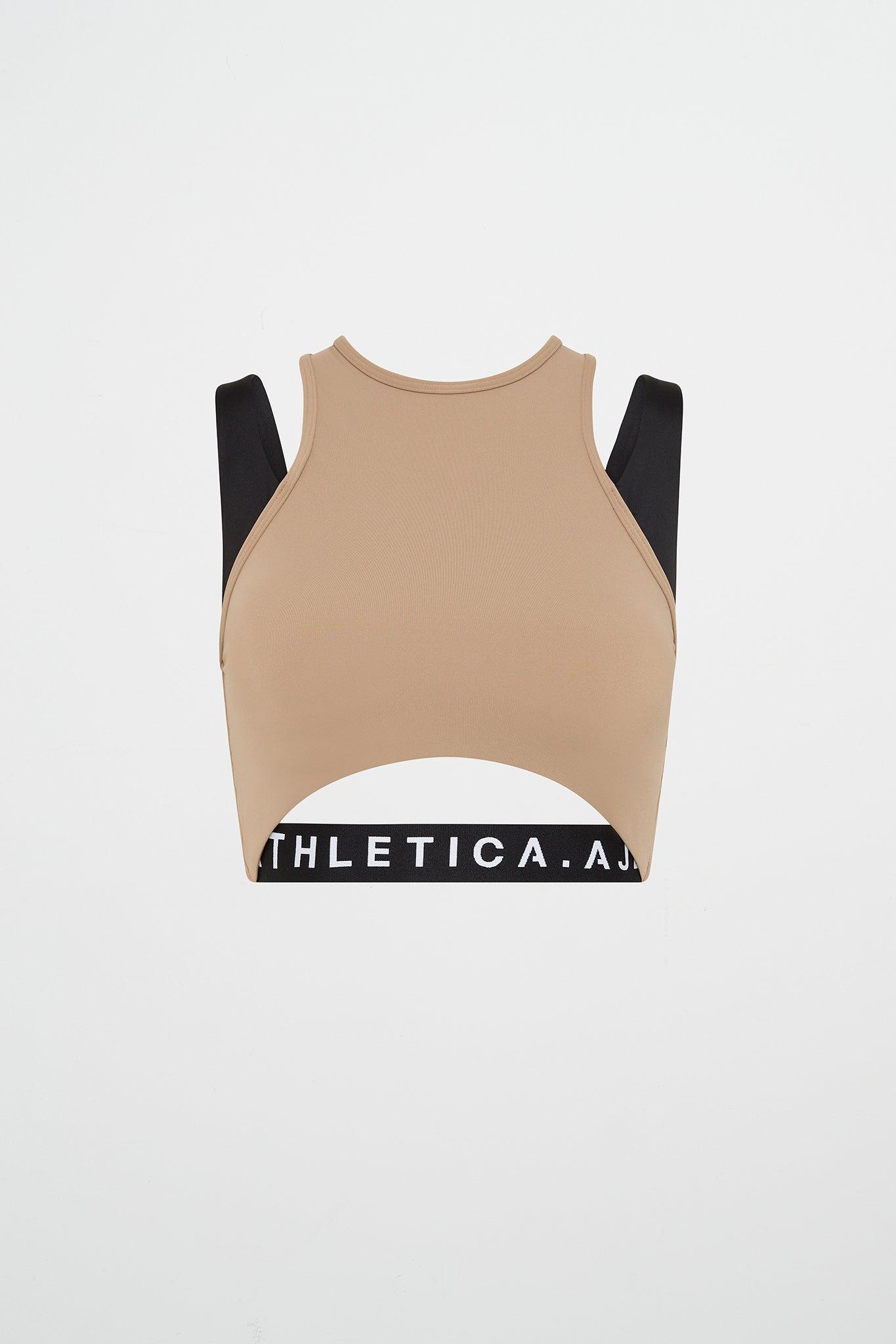 Cropped Layered Sport Tank 159 Product Image