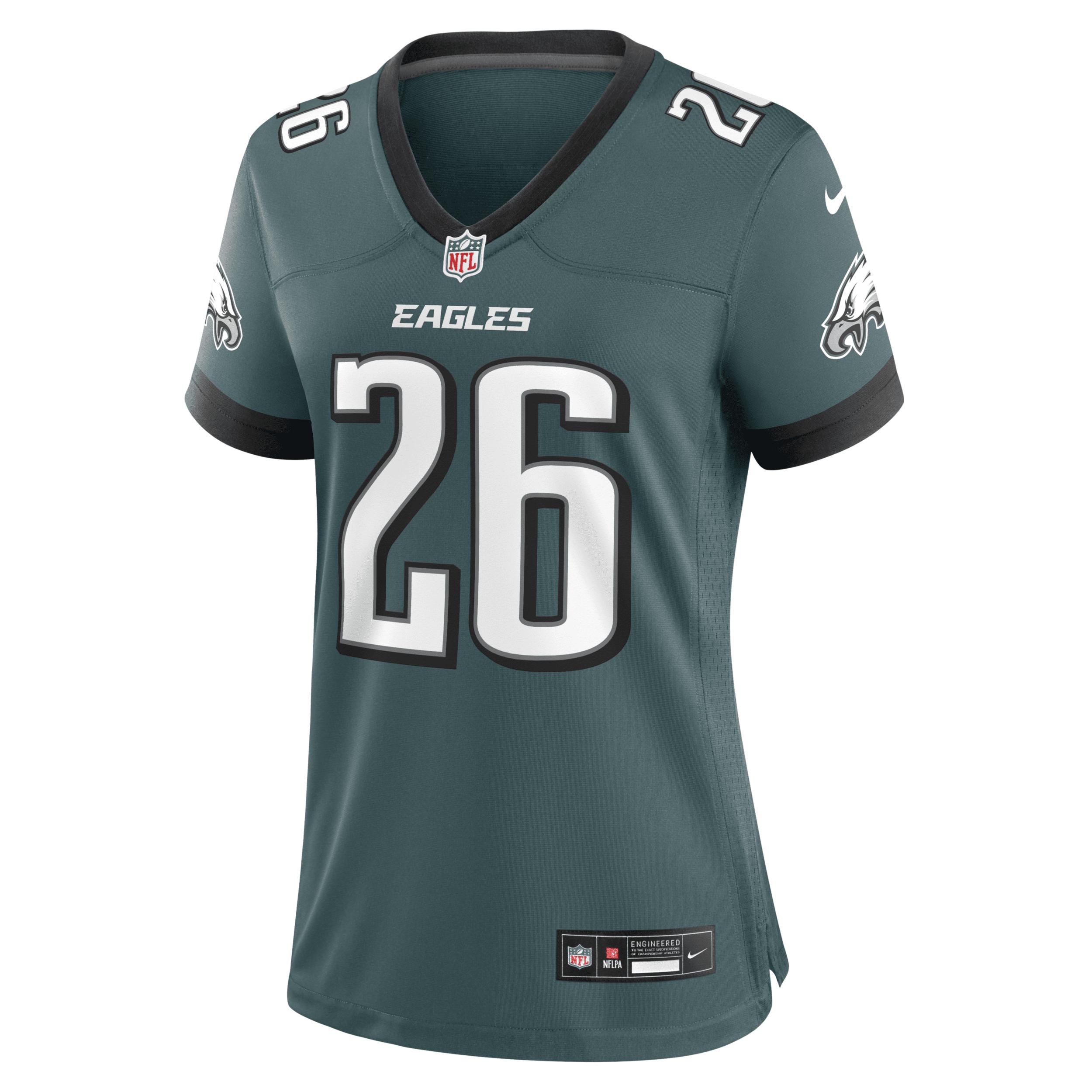 Saquon Barkley Philadelphia Eagles Nike Womens NFL Game Football Jersey | 67NW0ABR86F-XZ7 Product Image