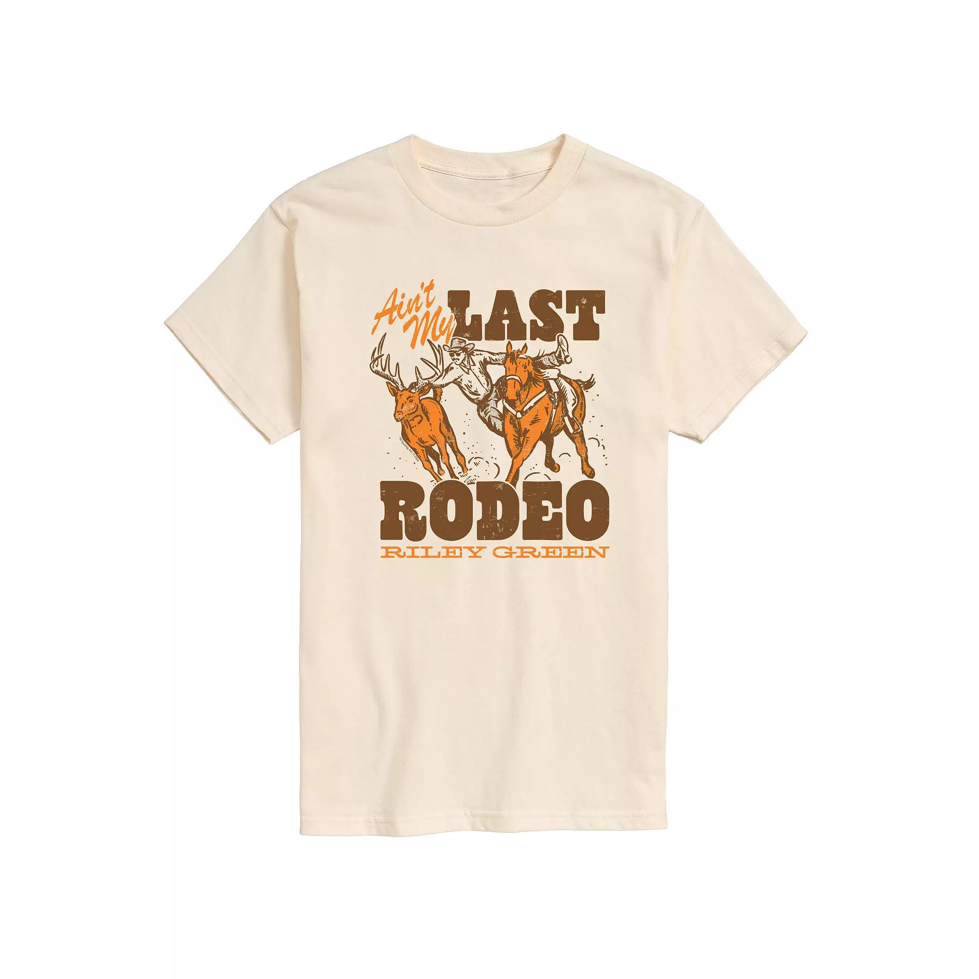 Men's Riley Green Last Rodeo Graphic Tee,  Product Image