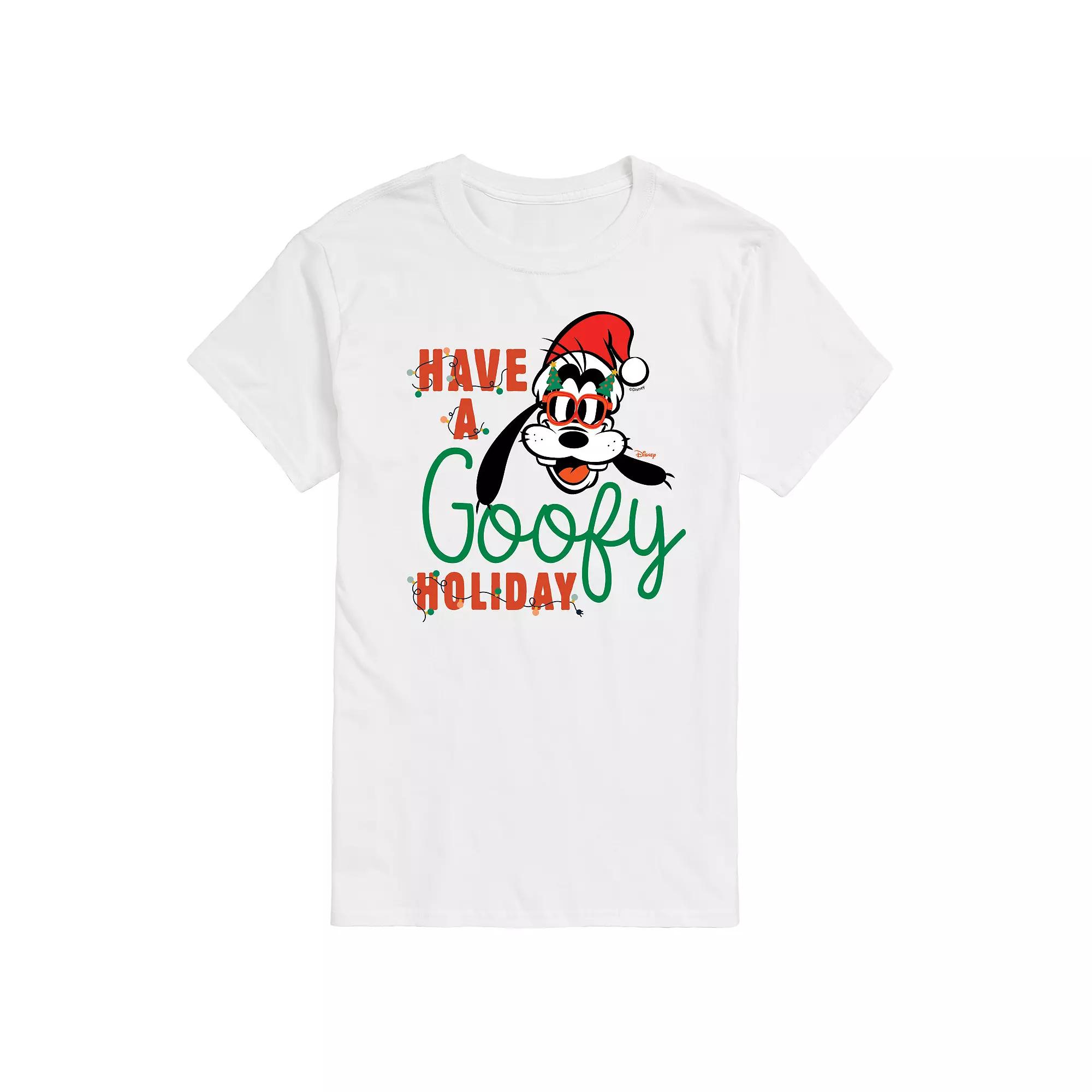 Disney's Goofy Big & Tall Have A Goofy Holiday Graphic Tee, Men's,  Product Image