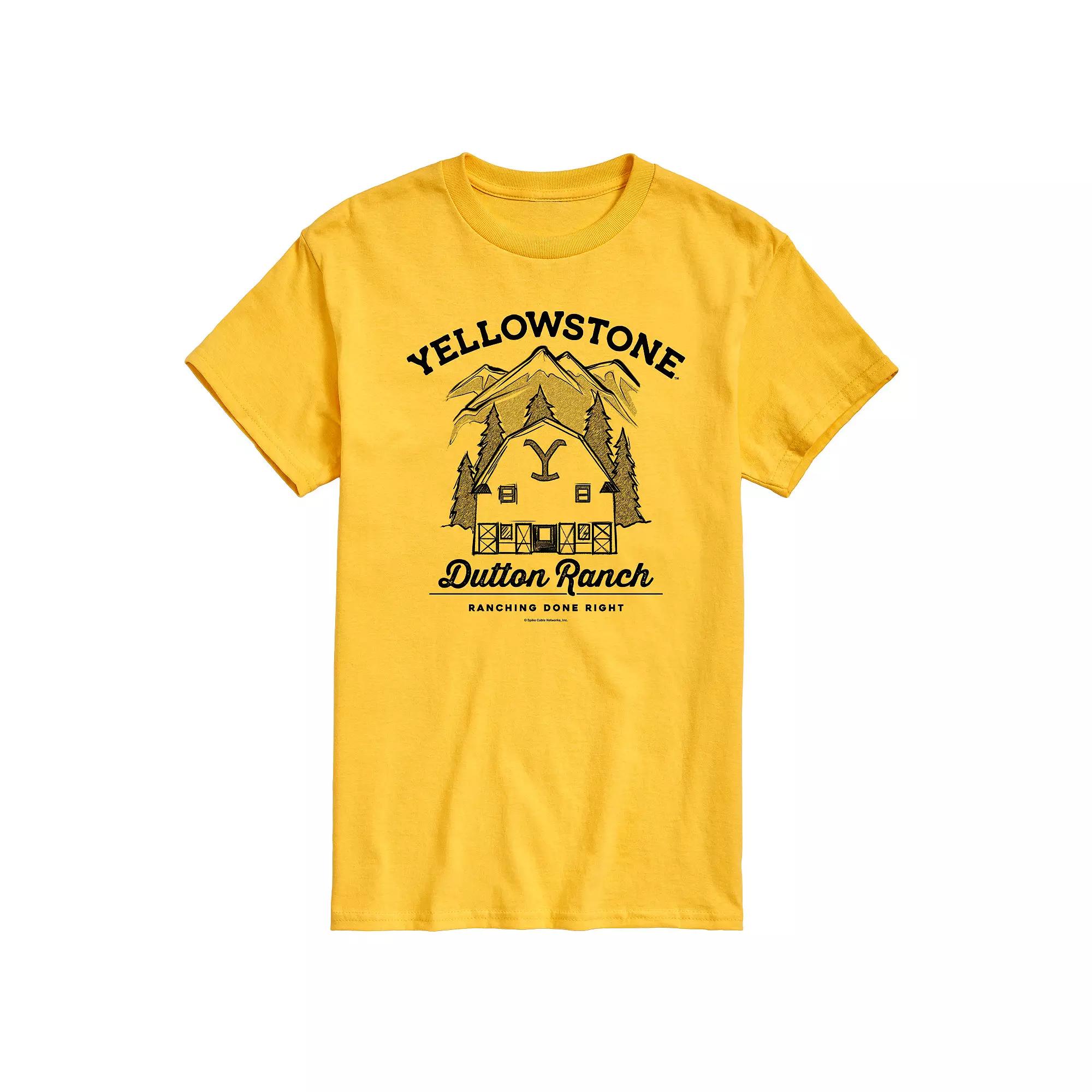 Men's Yellowstone Dutton Ranch Graphic Tee,  Product Image