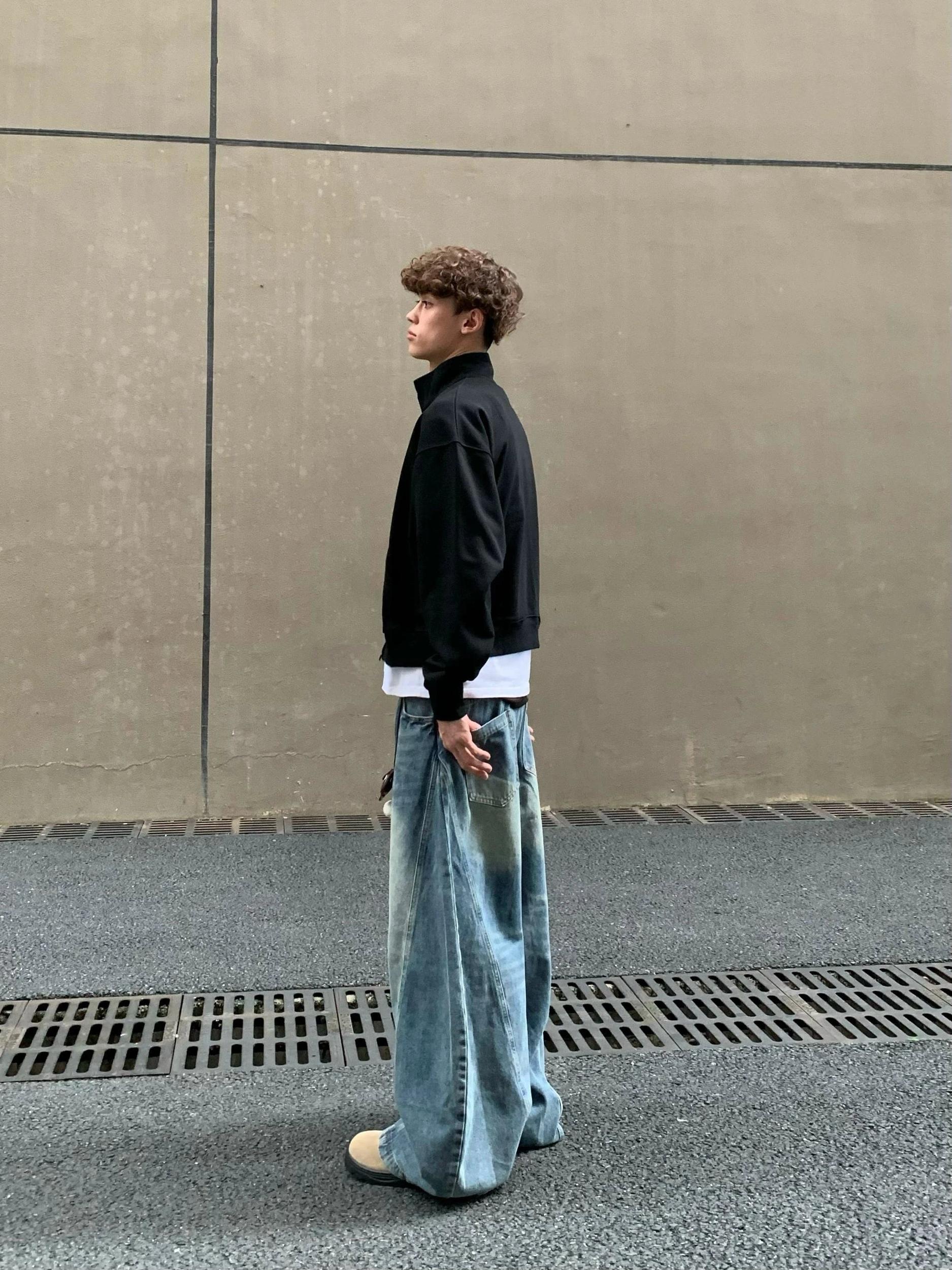 RT No. 18011 FULL ZIP MOCK CREWNECK Product Image