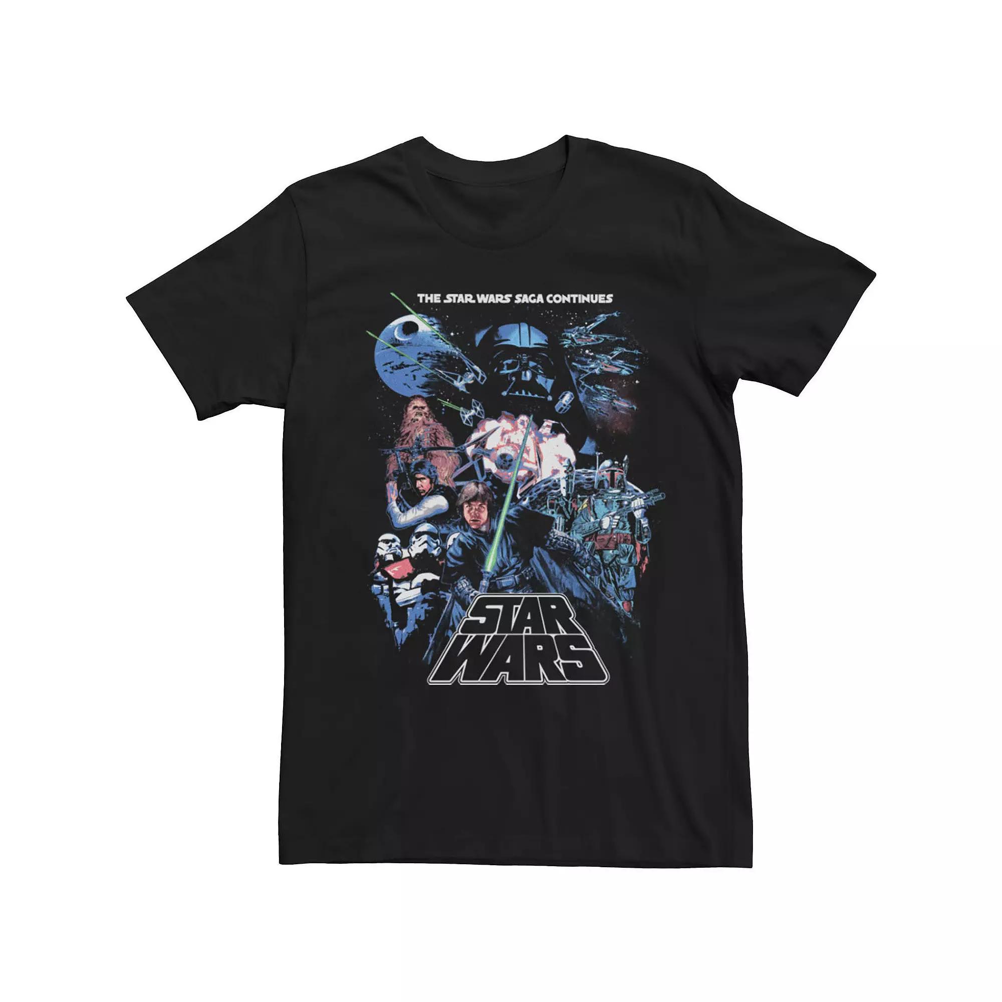 Men's Star Wars Saga Group Logo Tee,  Product Image