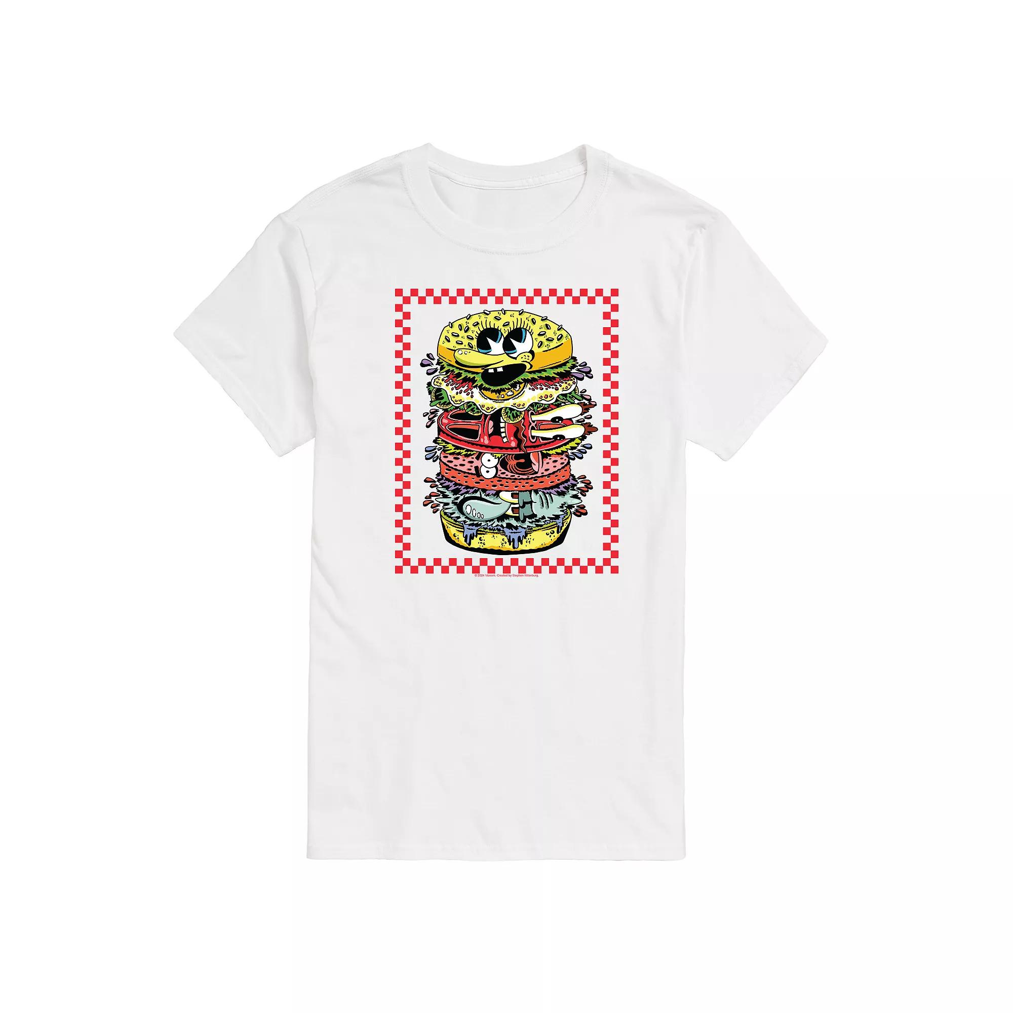 Men's SpongeBob SquarePants Patty Graphic Tee,  Product Image