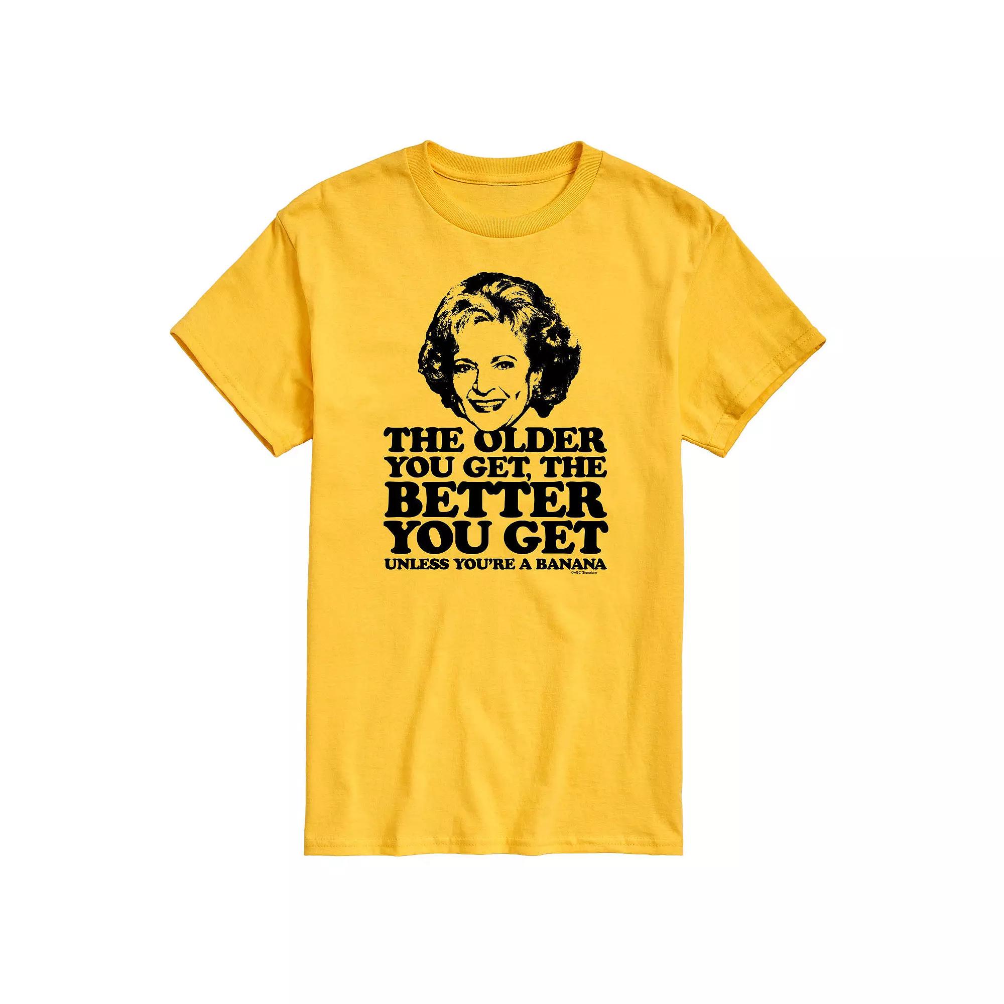 Men's Golden Girls Old You Get Banana Tee,  Product Image