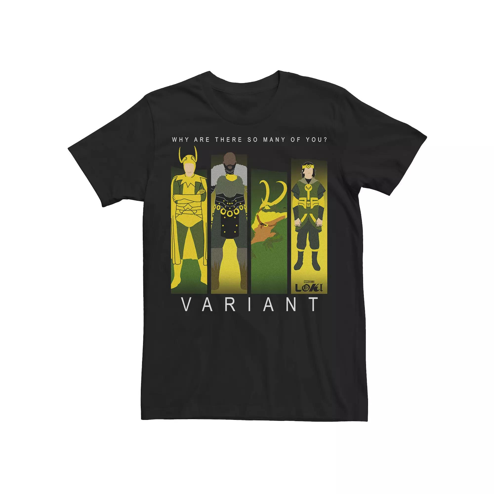 Men's Marvel Loki Variant Panel Poster Tee, Boy's,  Product Image