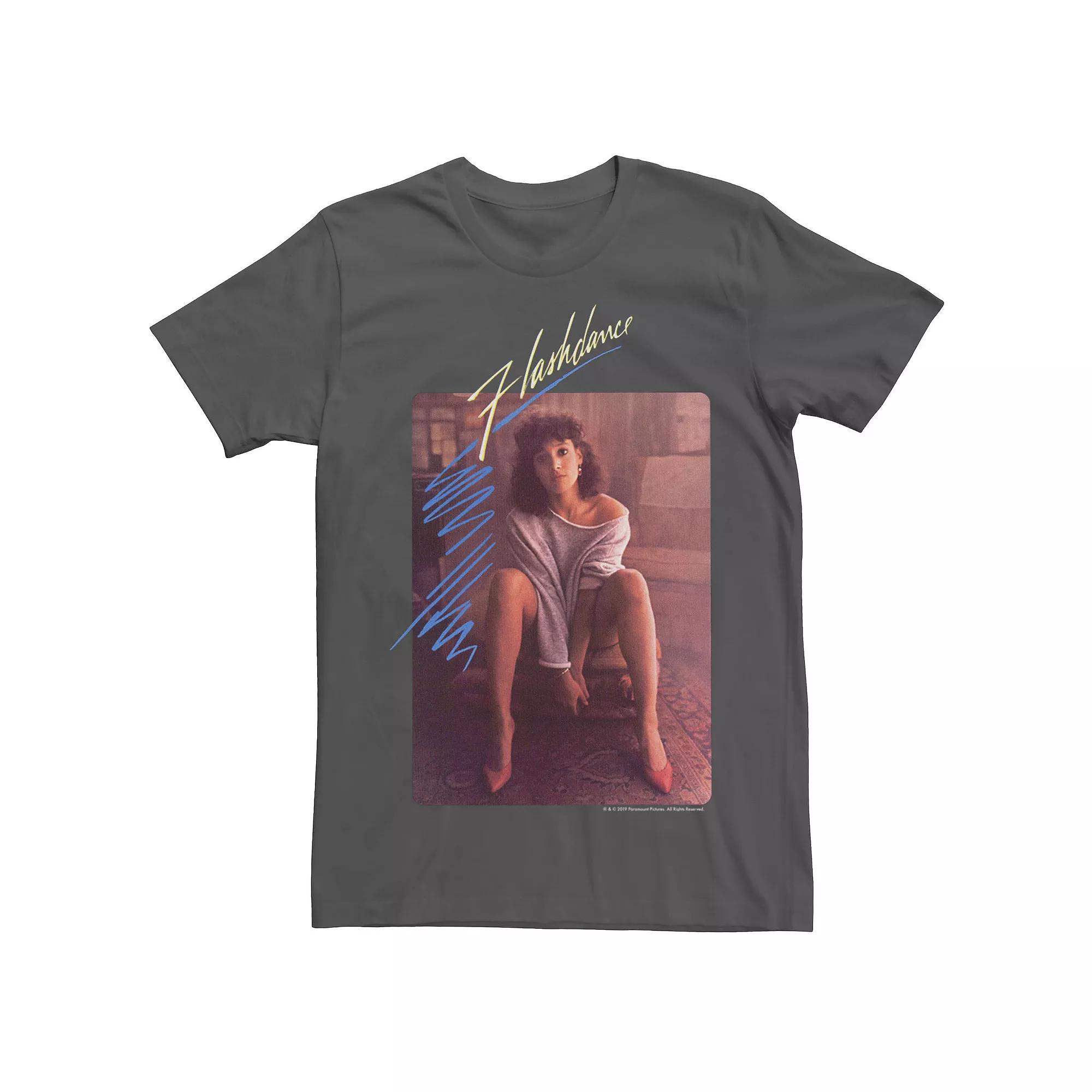 Men's Footloose The Music Is On His Side Poster Tee,  Product Image