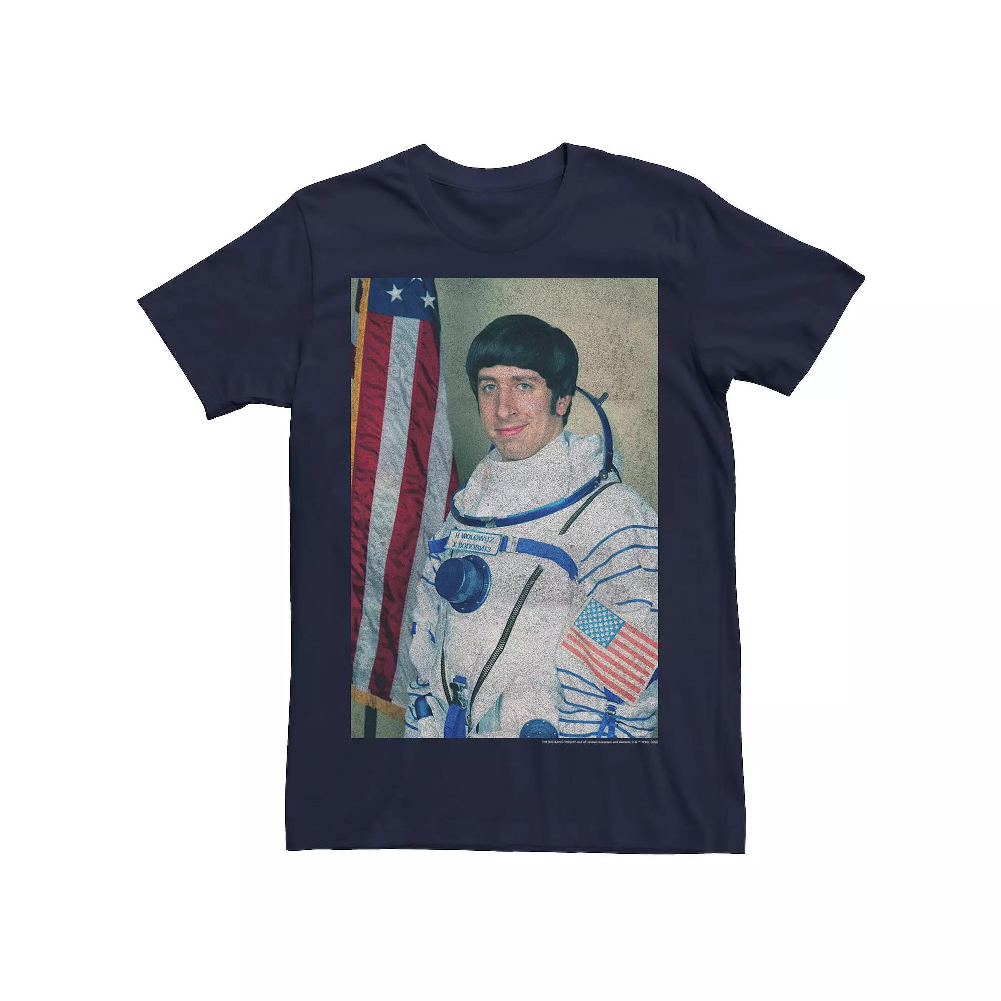 Men's The Big Bang Theory Howard Wolowitz Space Suit Portrait Tee,  Product Image