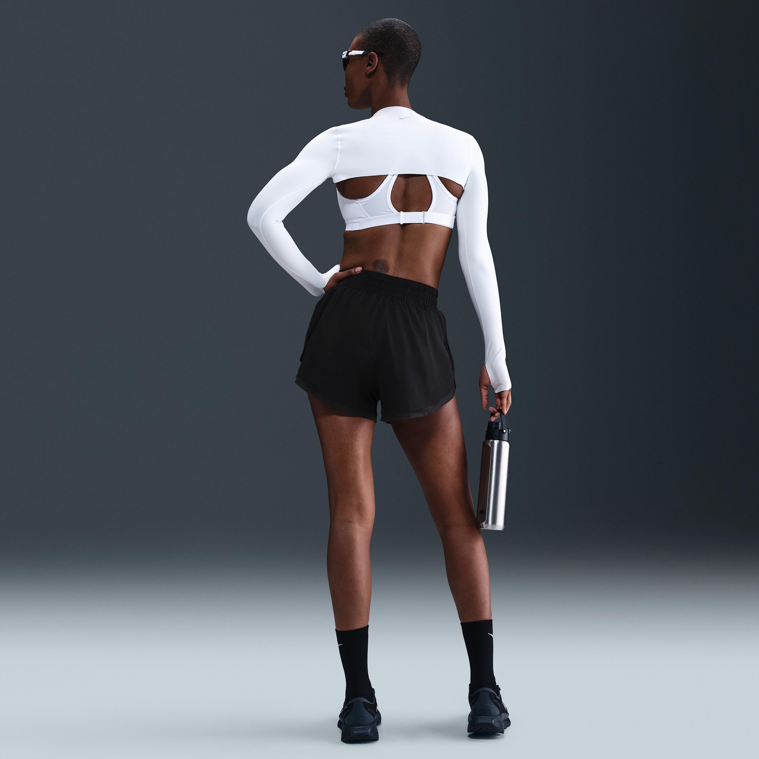 Nike Womens One Dri-FIT Loose 3 Brief-Lined Shorts | HV3503-010 Product Image