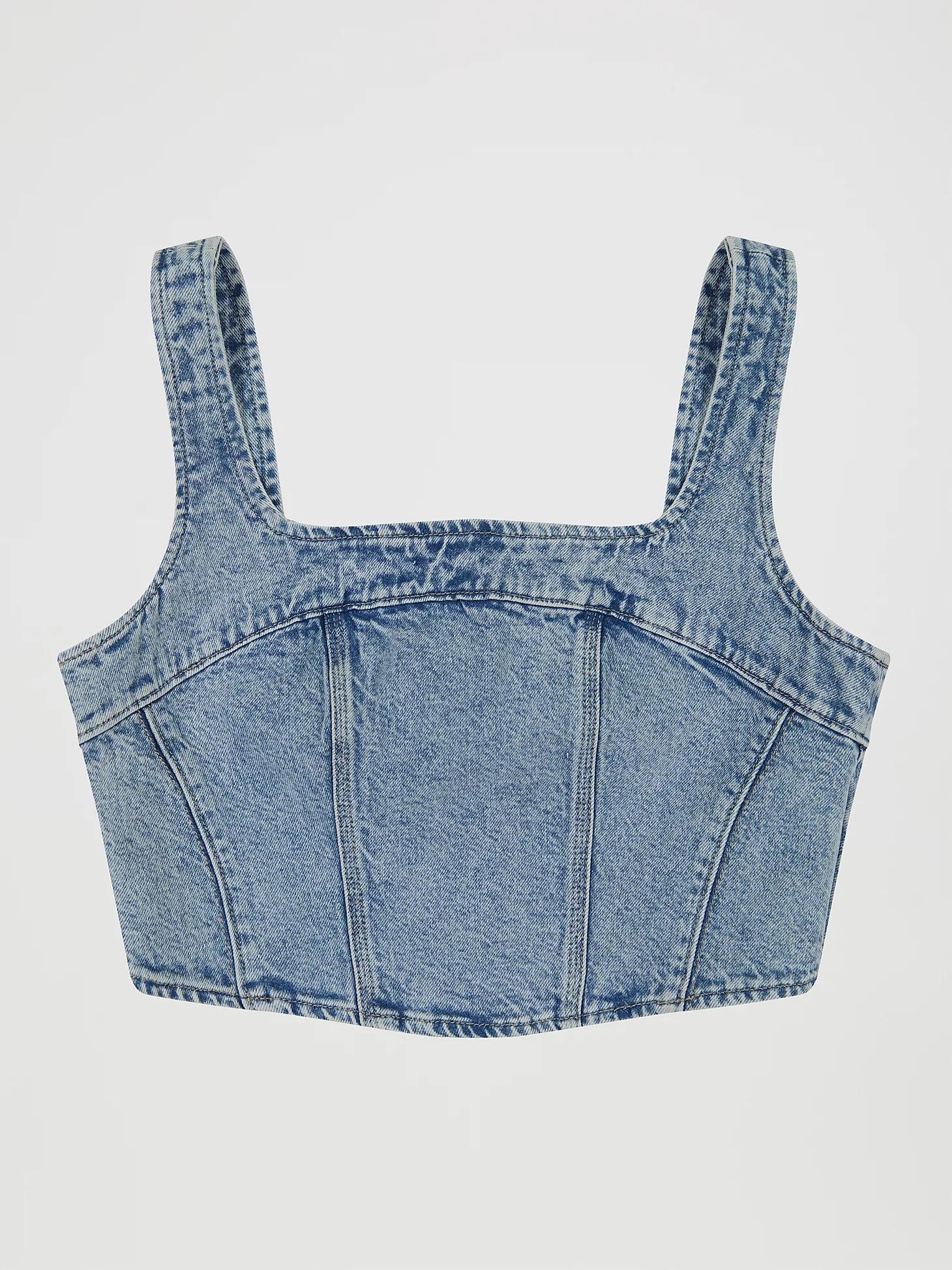 Women's Slim Corset Tank | Women's Tops & Tees | Lee® Product Image