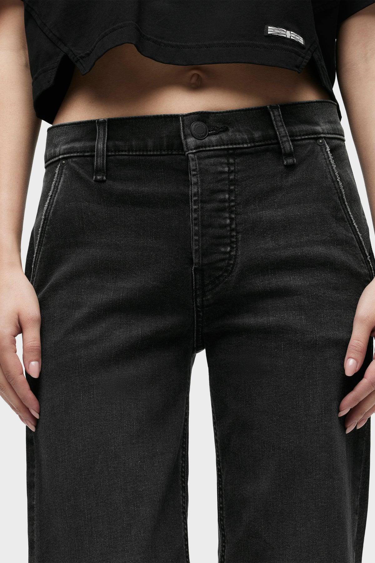 Rosie High-Rise Trouser Wide Leg Ankle Jean Female Product Image