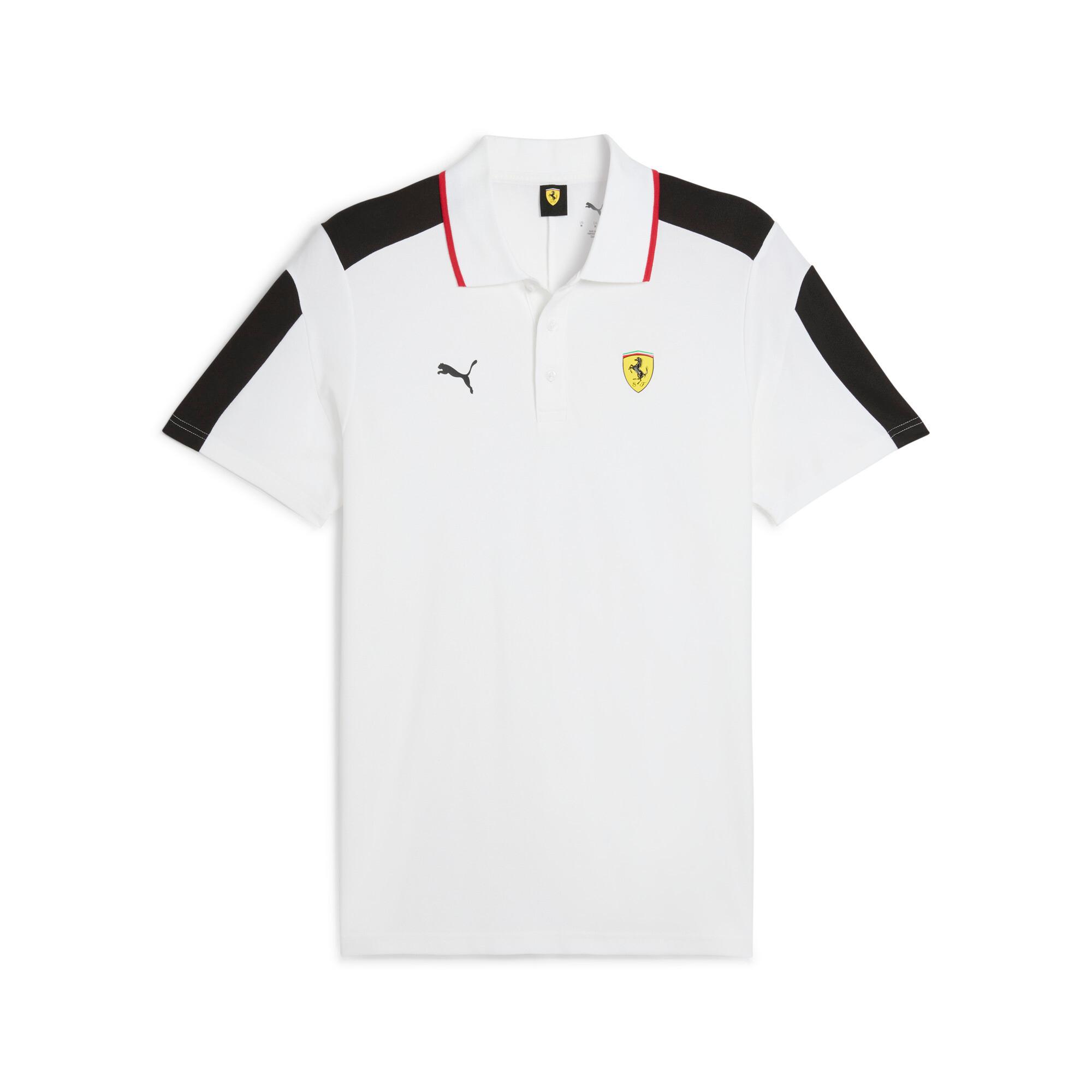 PUMA Scuderia Ferrari Race MT7 Men's Polo Shirt Product Image