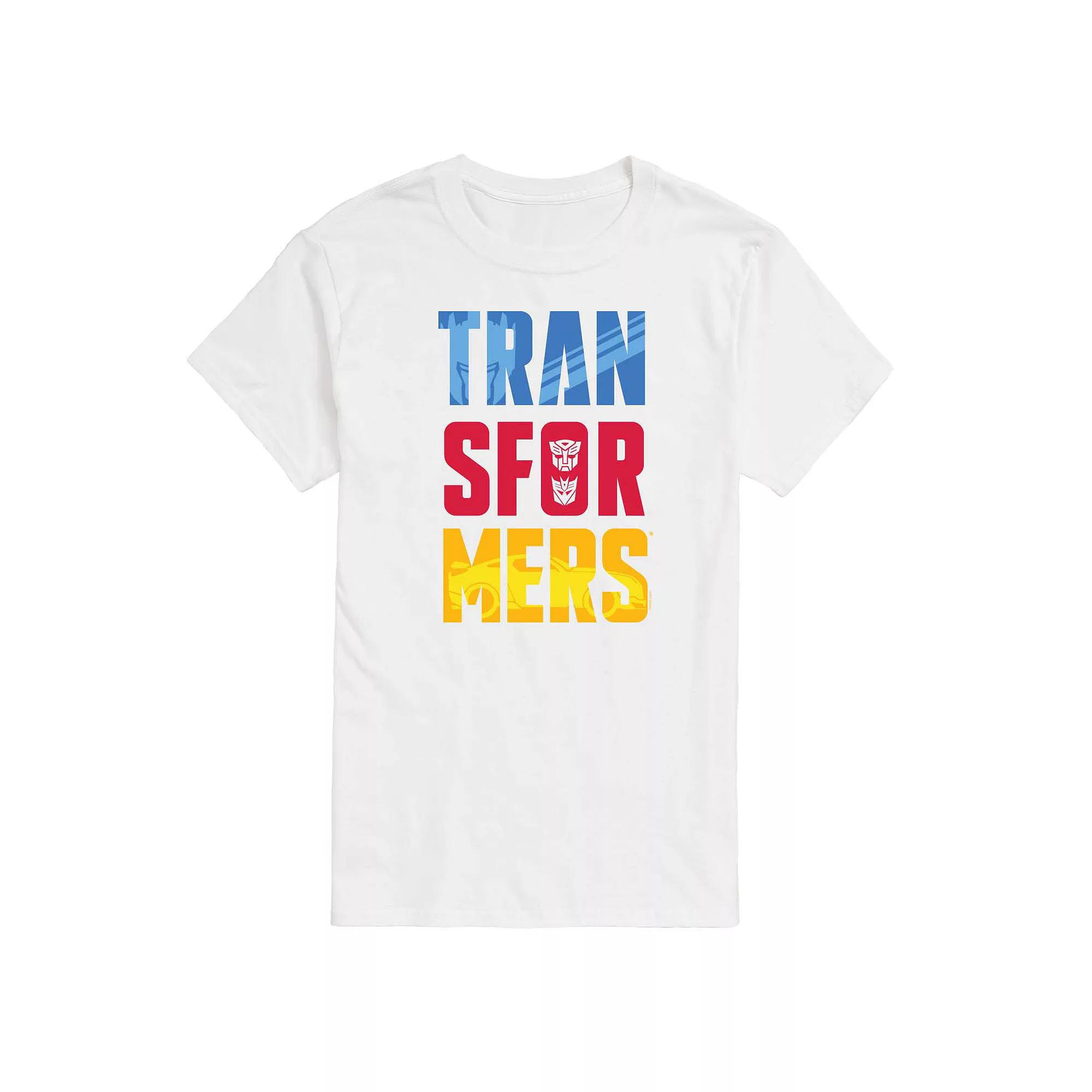 Men's Transformers Logo Graphic Tee,  Product Image