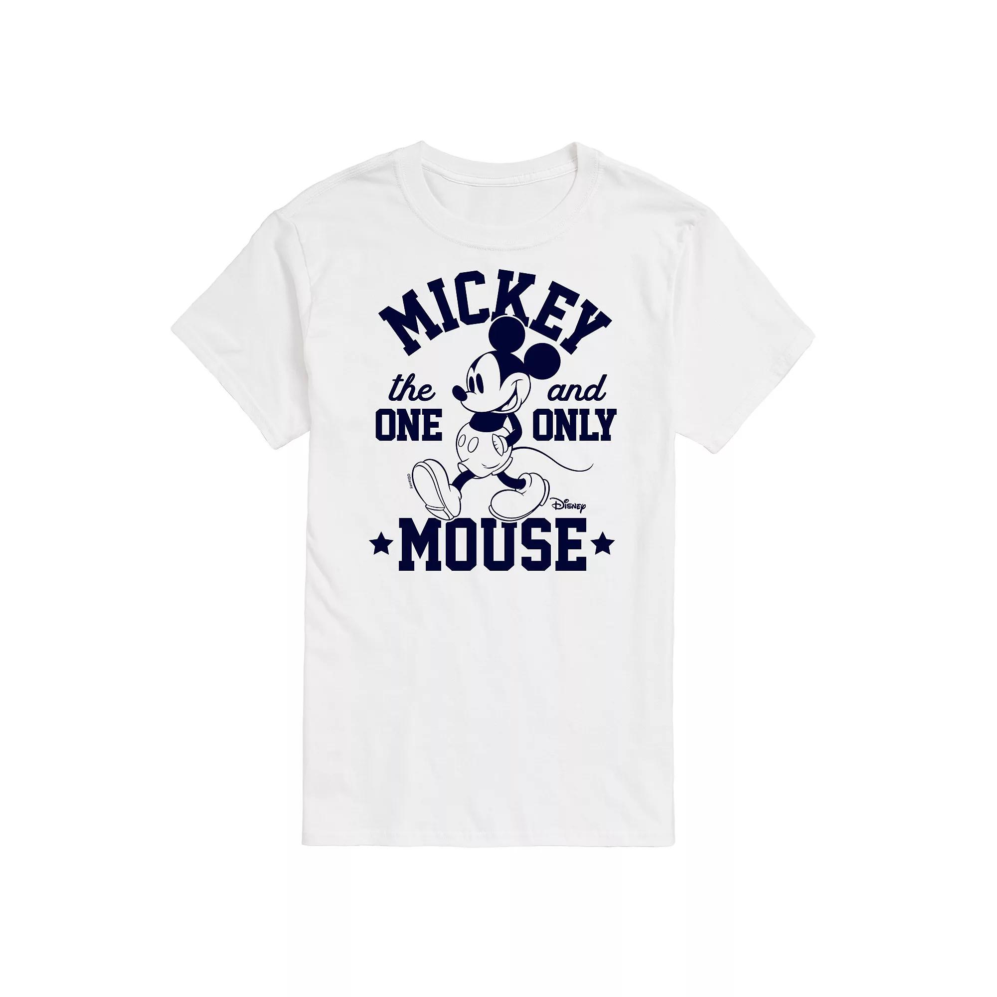 Disney's Mickey Mouse Men's One and Only Graphic Tee, Size: Medium, Red Product Image