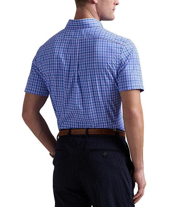 Polo Ralph Lauren Classic Fit Performance Stretch Twill Short Sleeve Woven Shirt Product Image