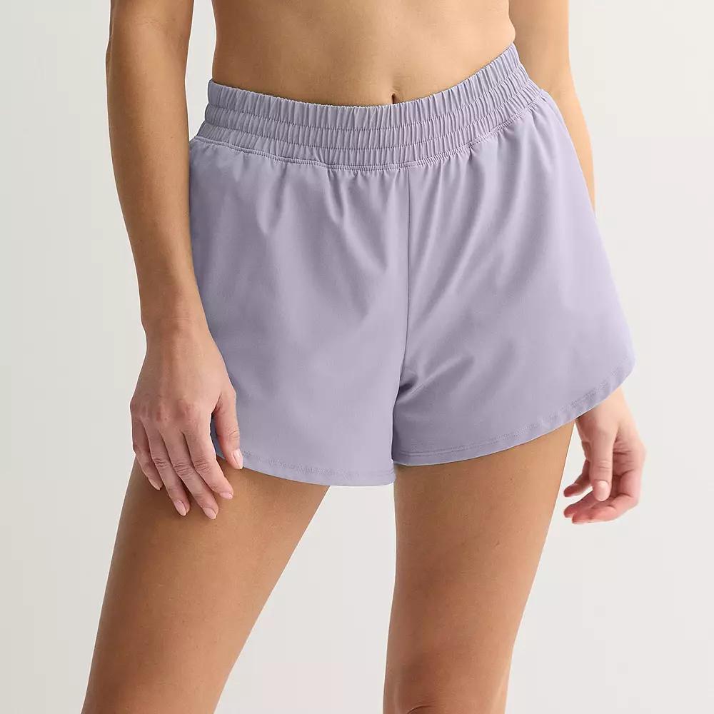 Women's Tek Gear Woven Run Shorts,  Product Image
