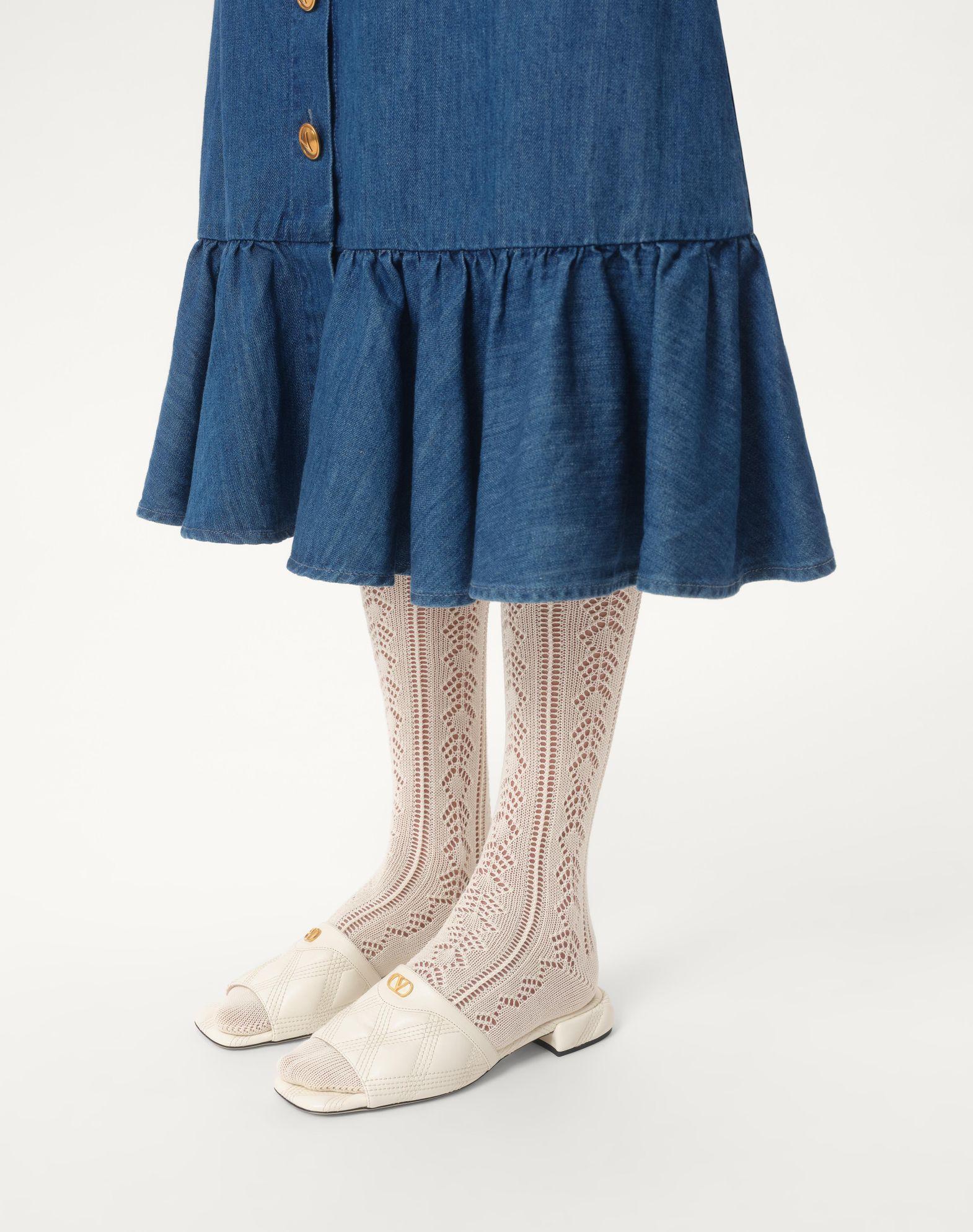 Quiltie 67 Quilted Nappa Leather Slide Sandal 20Mm Product Image