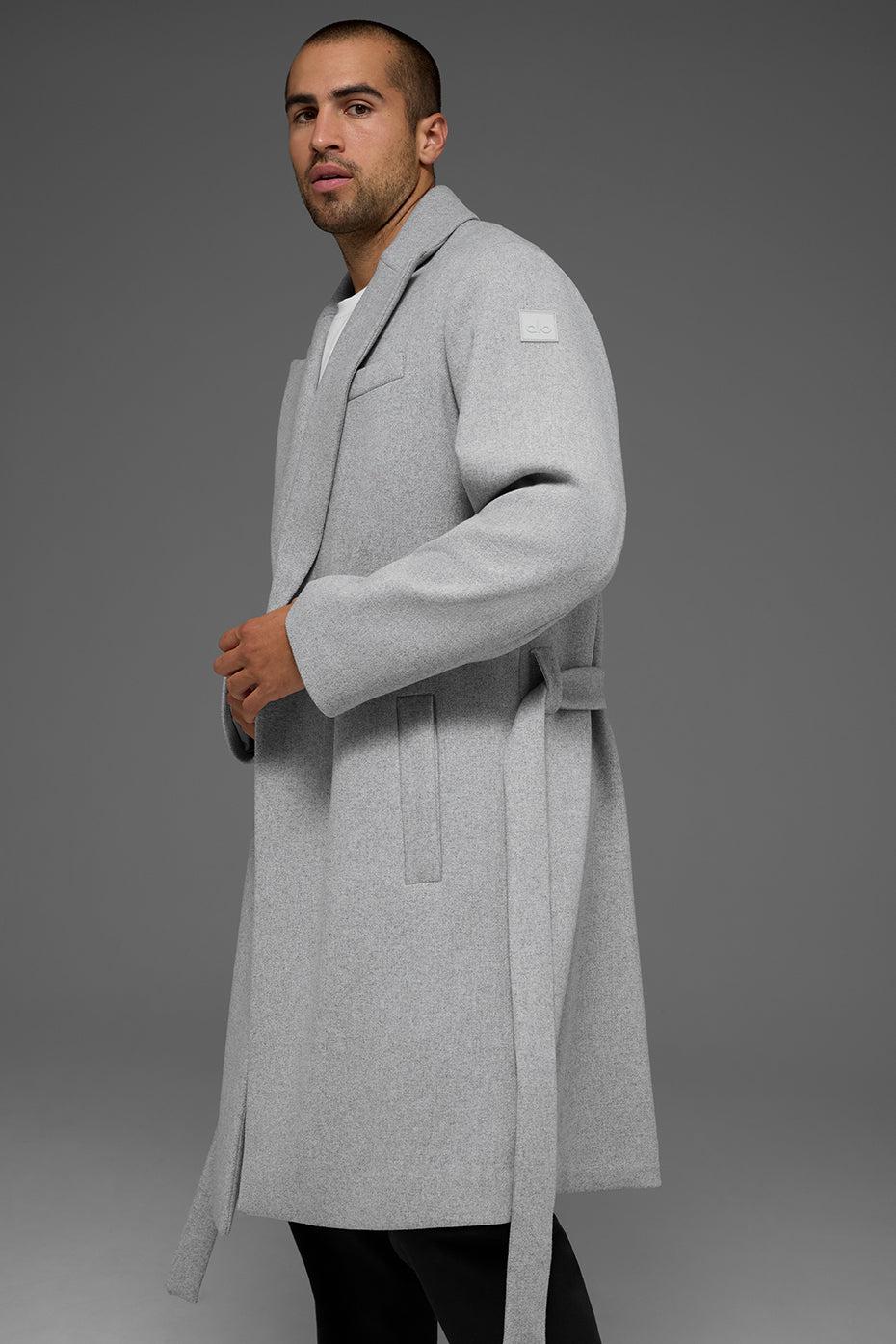 Wool Gameday Overcoat - Athletic Heather Grey Product Image
