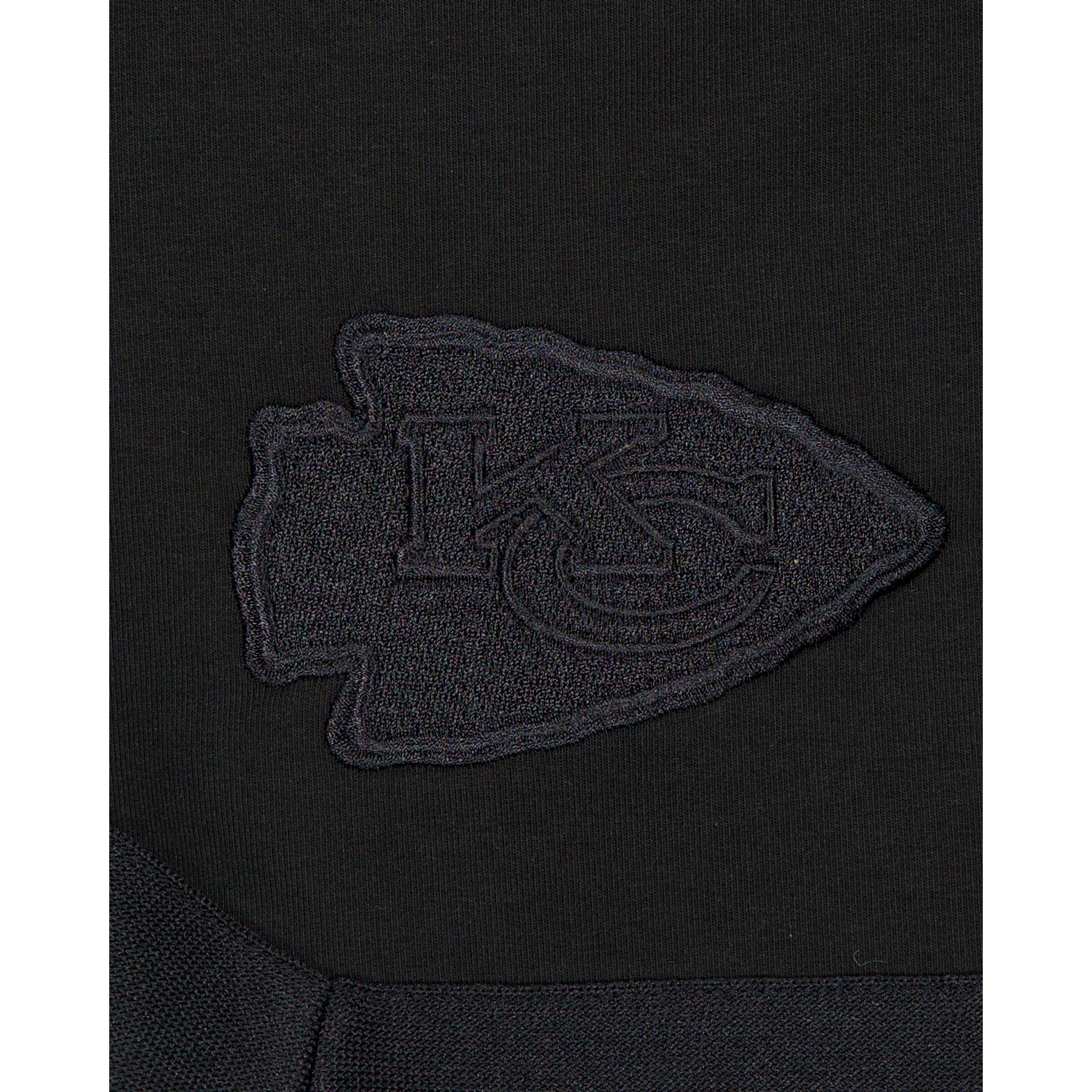 Kansas City Chiefs Black on Black Logo Select Shorts Male Product Image